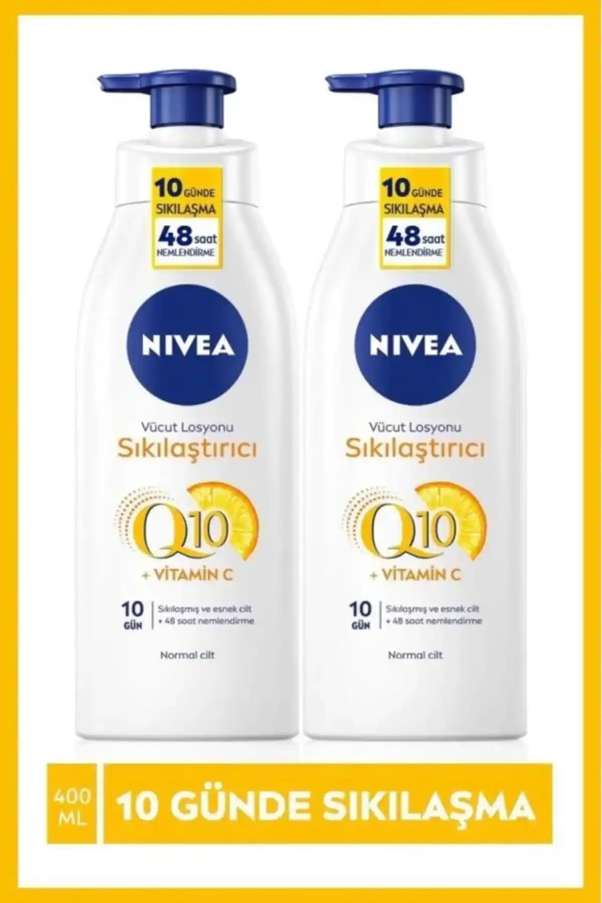 NIVEA Q10 Sıkılaştırıcı Vücut Losyonu: Nemlendirme ve Sıkılaştırma için Güvenilir Tercih