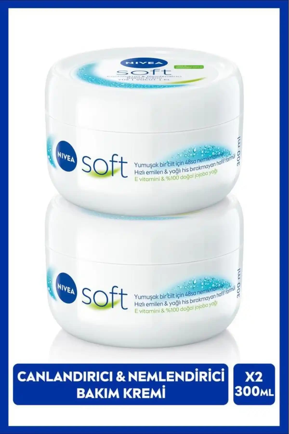 NIVEA Soft Nemlendirici Krem: Hafif ve Etkili Günlük Cilt Bakımı İçin Uygun