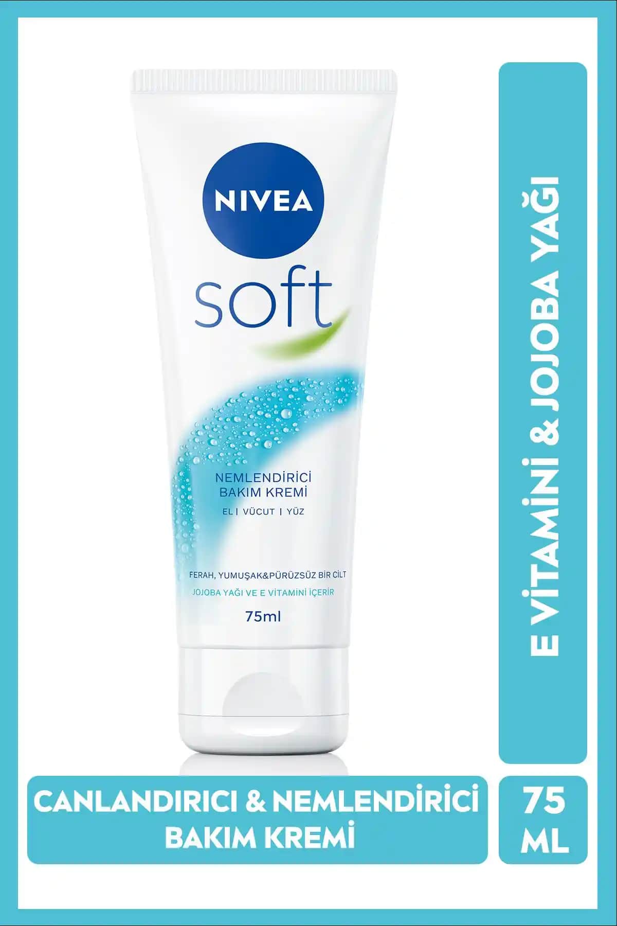 NIVEA Soft Nemlendirici Krem ile Günlük Cilt Bakımında Etkili ve Hafif Çözüm