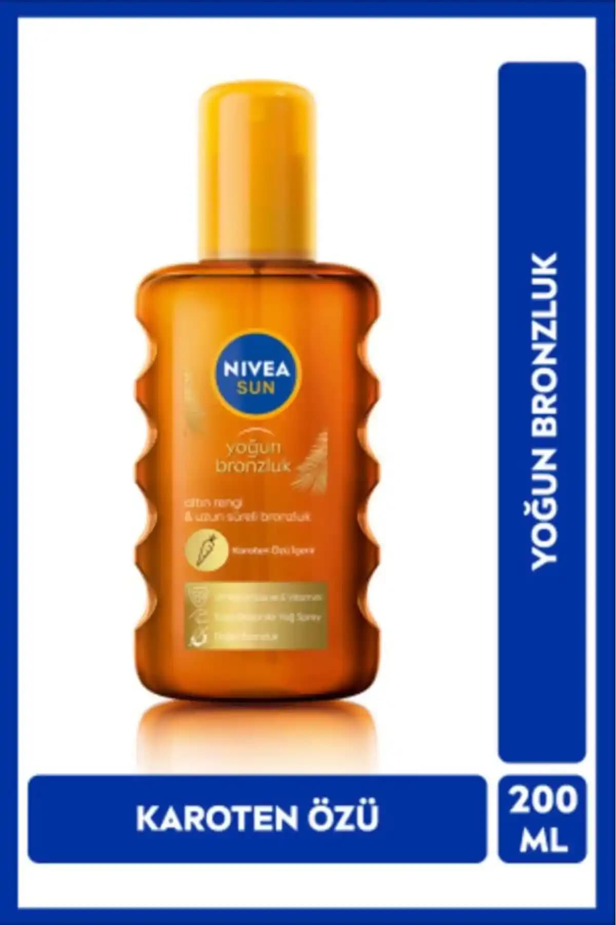 NIVEA Sun Karoten Özlü Yoğun Bronzlaştırıcı Güneş Yağı Sprey İncelemesi ve Kullanım Tavsiyeleri