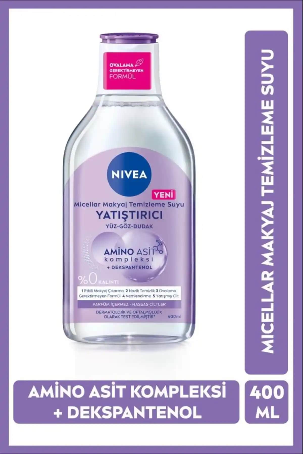 NIVEA Yatıştırıcı Micellar Makyaj Temizleme Suyu Hassas Ciltler İçin Güvenilir Çözüm