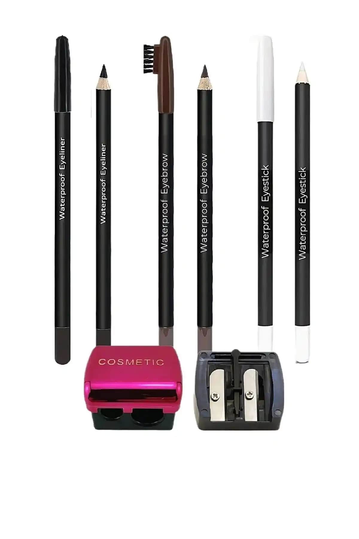 Nofella 4'lü Göz ve Kaş Makyaj Seti Kaliteli ve Dayanıklı Ürünler