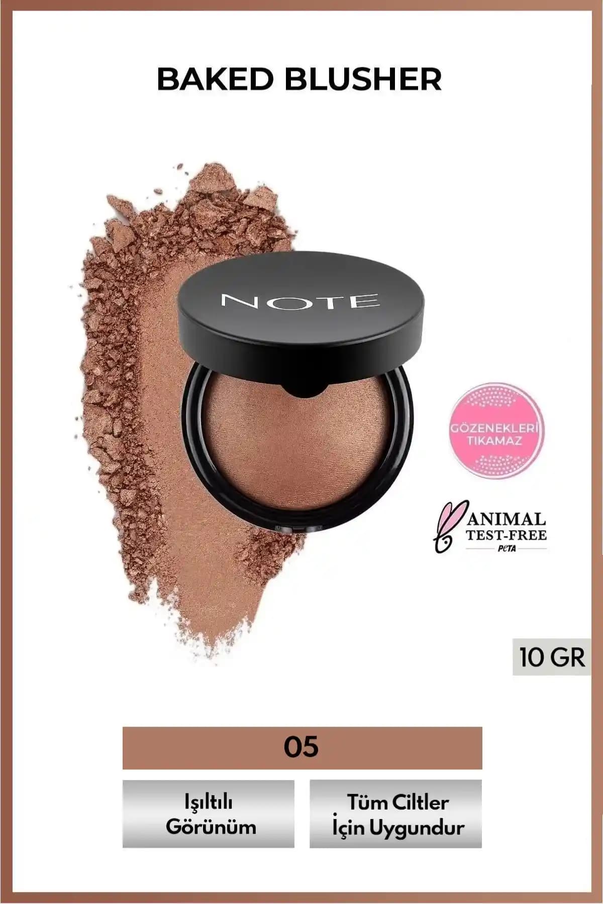 Note Cosmetics Baked Blusher Serisi ile Doğal ve Sağlıklı Makyaj Deneyimi