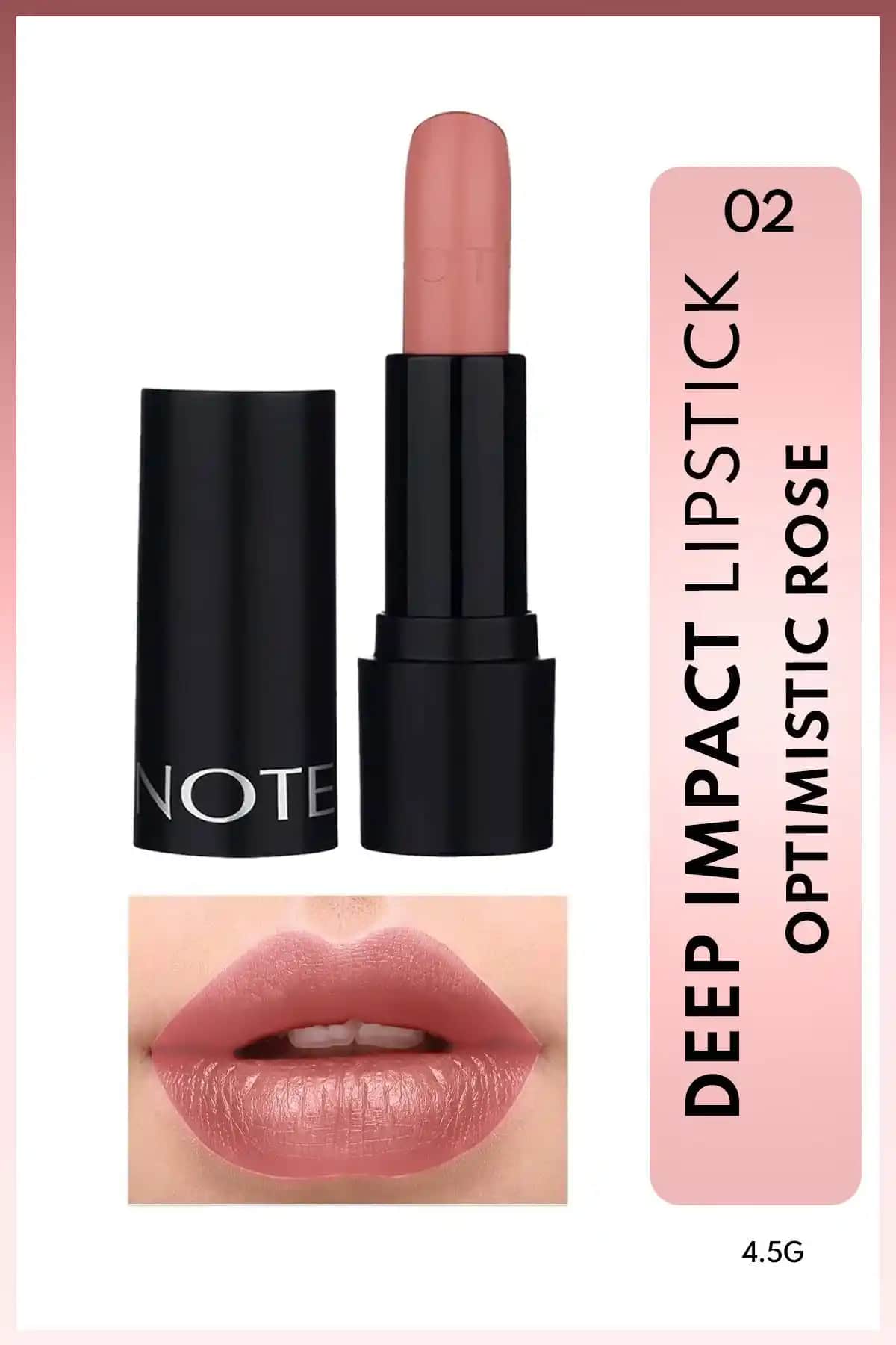Note Cosmetics Deep Impact Lipstick: Doğal ve Şık Dudaklar İçin En İyi Renk ve Doku Seçenekleri