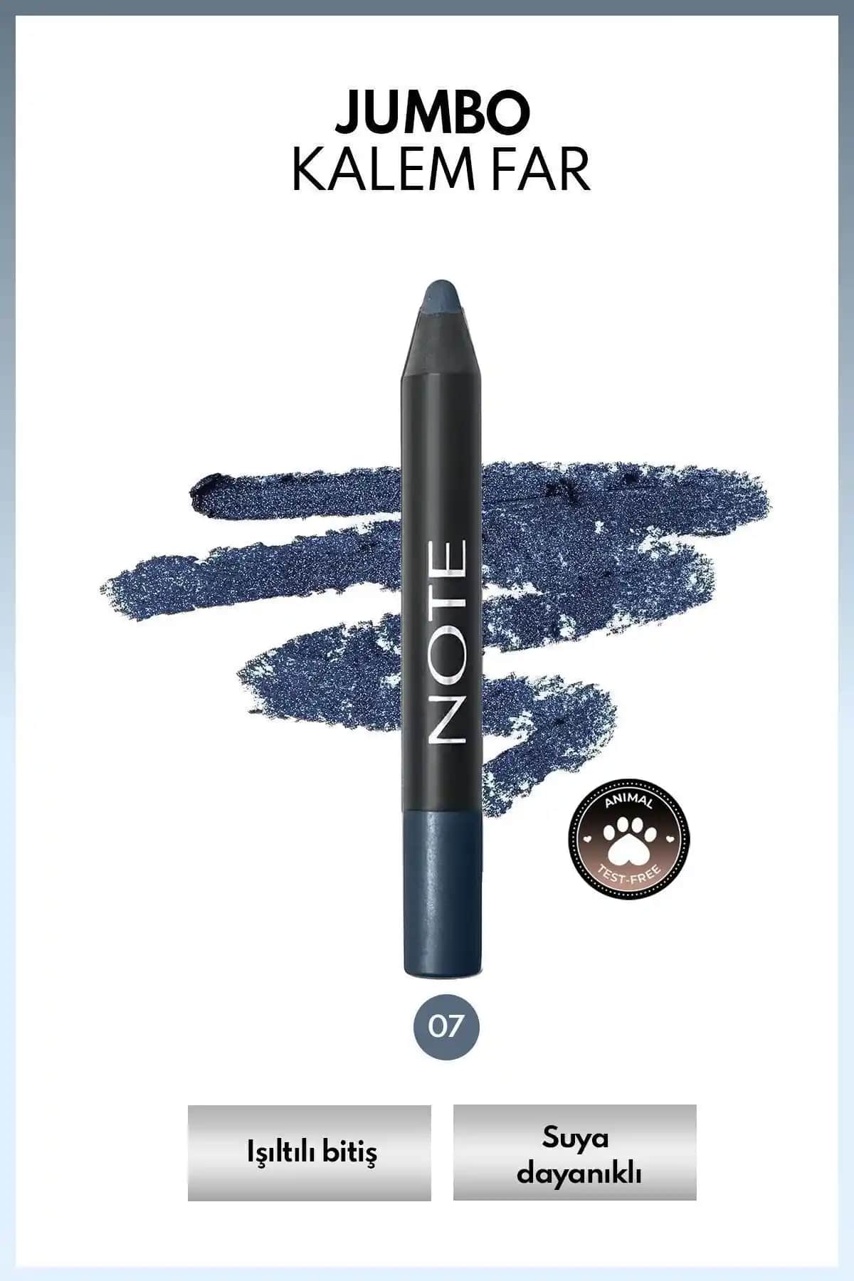 Note Cosmetics Jumbo Eyeshadow Pencil Waterproof ile Gün Boyu Kalıcı ve Şık Göz Makyajı