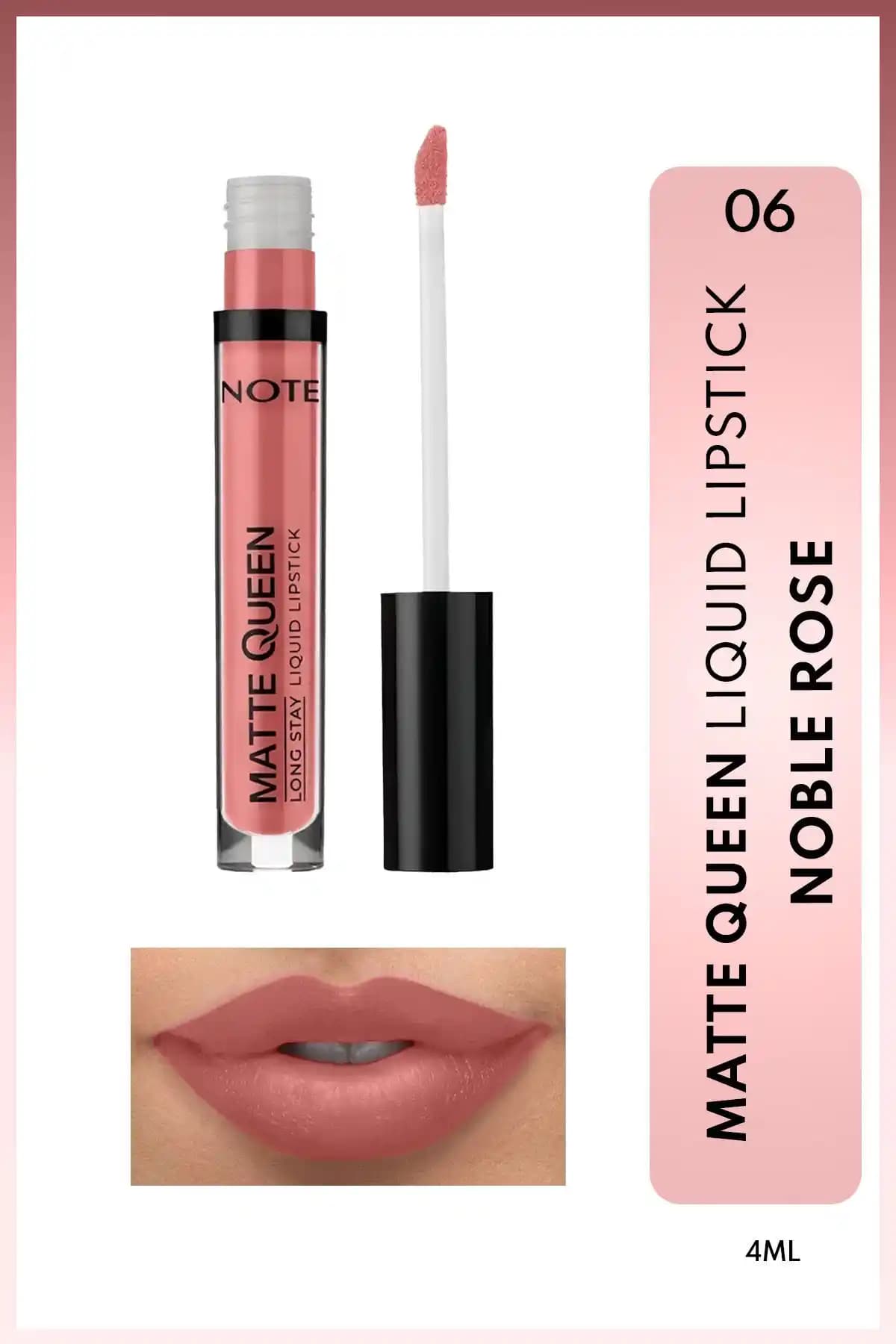 Note Cosmetics Matte Queen Lipstick: Kalıcı ve Şık Mat Ruj Deneyimi