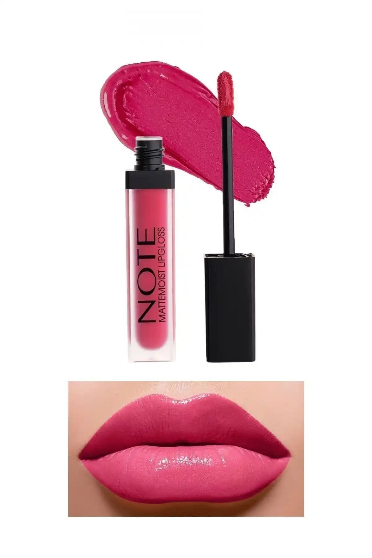 Note Cosmetics Mattemoist Lipgloss ile doğal ve parlak dudaklara sahip olun