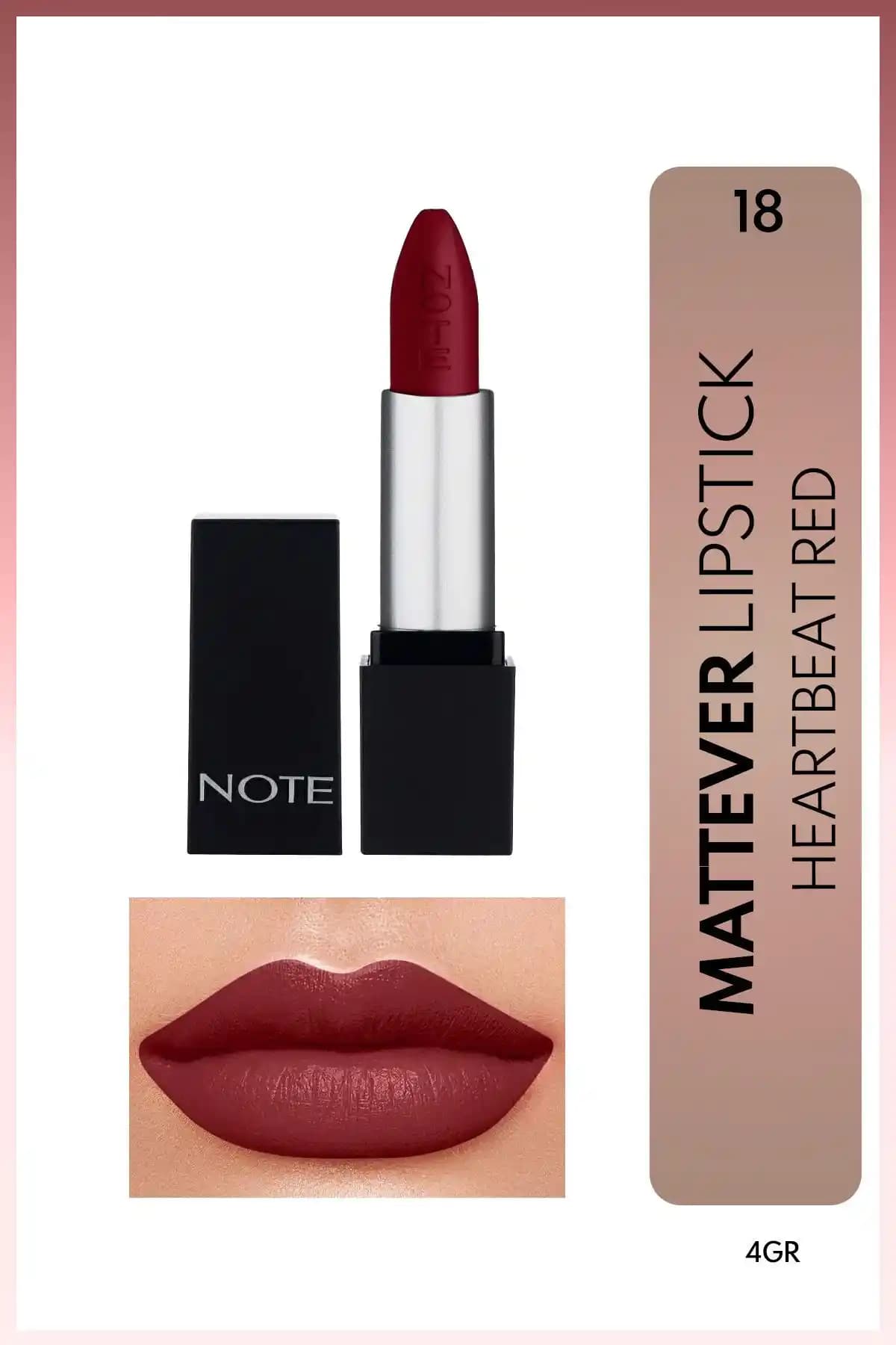 Note Cosmetics Mattever Ruj ile Şık ve Doğal Dudaklara Sahip Olmanın Yolları