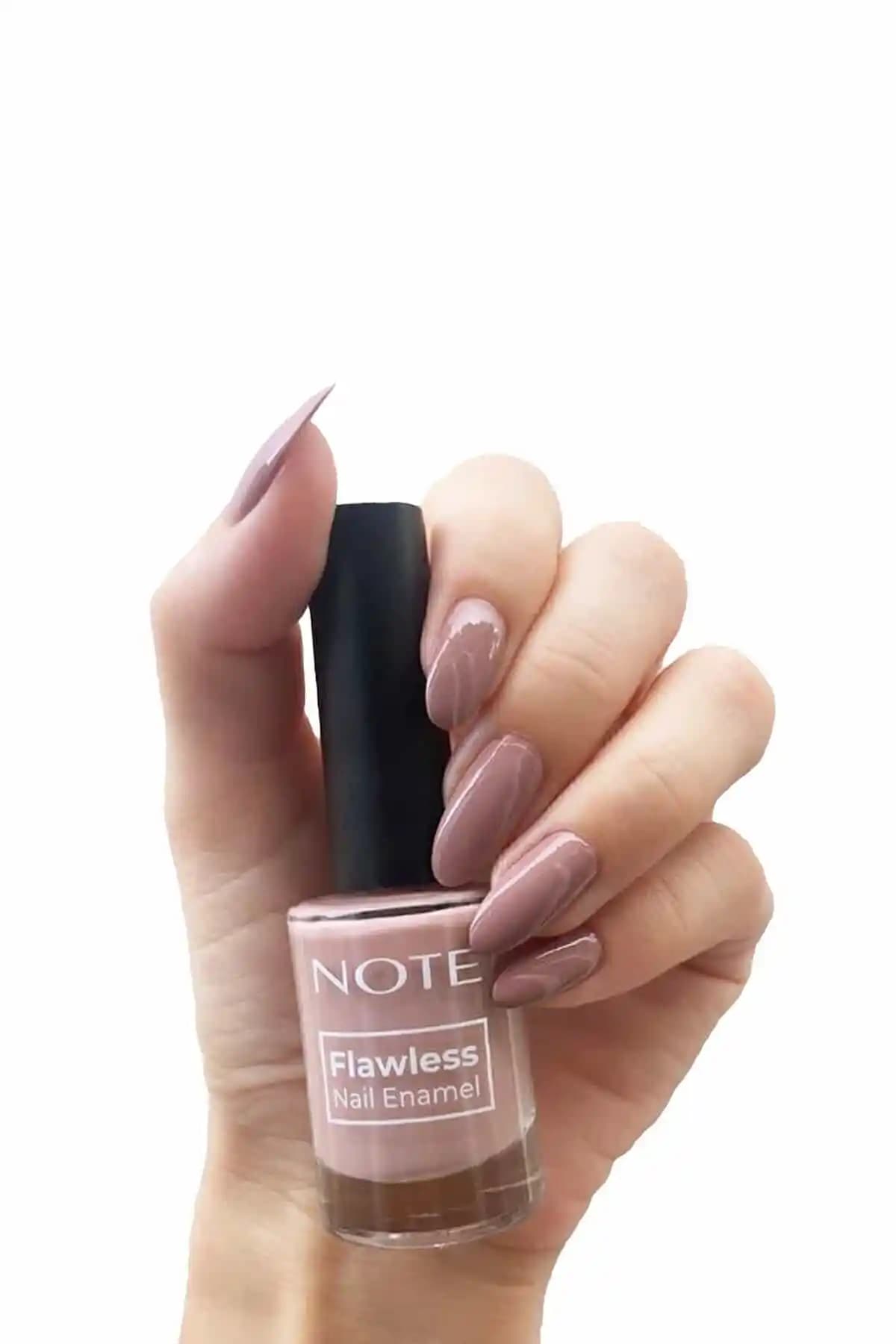 Note Cosmetics Nail Flawless 63 Nude Pink Oje ile Sağlıklı ve Zarif Tırnaklar