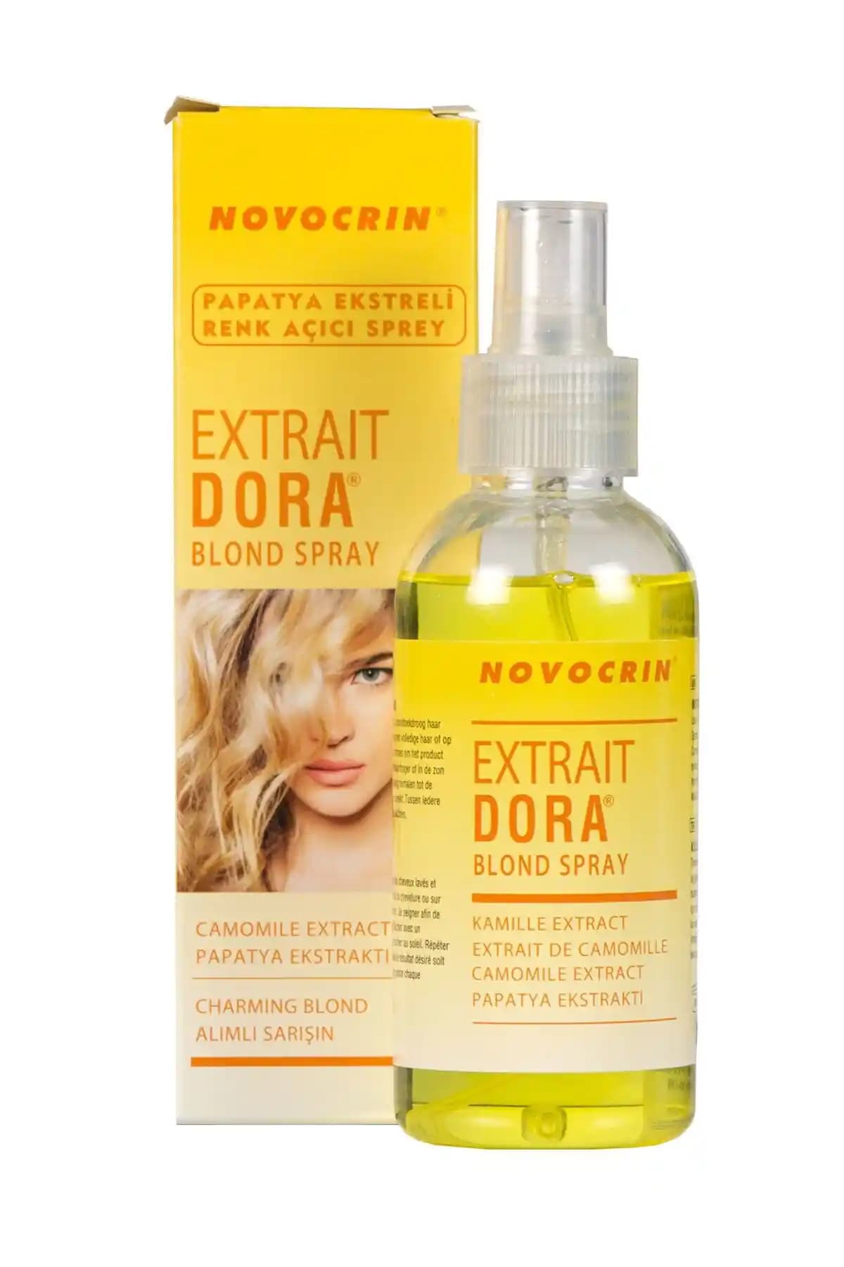 Novocrin Extrait Dora Saç Renk Açıcı: Doğal ve Güçlü Saç Açma Çözümü