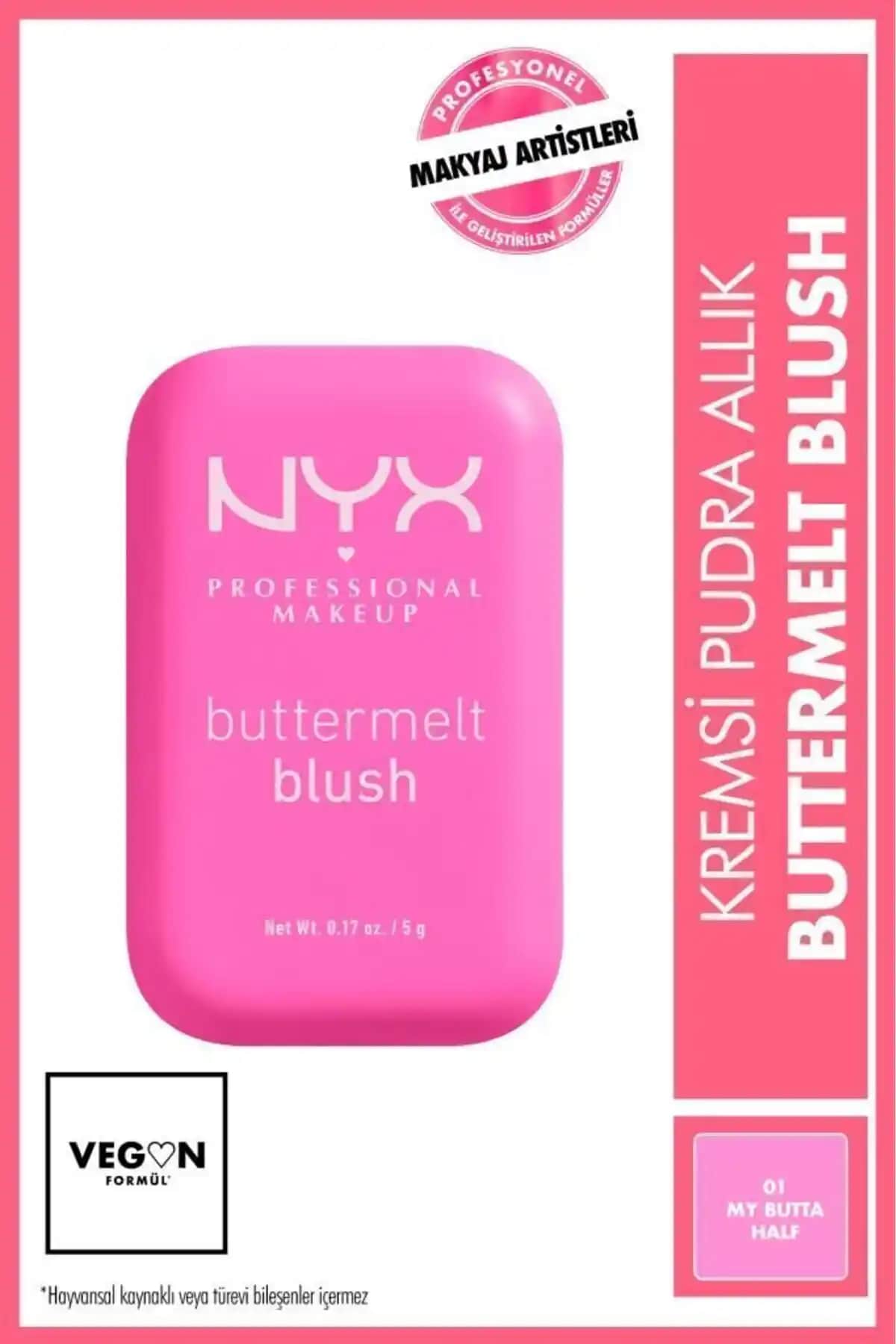 NYX Buttermelt Blush Allık İncelemesi: Doğal ve Kalıcı Makyaj İçin İdeal Seçenek