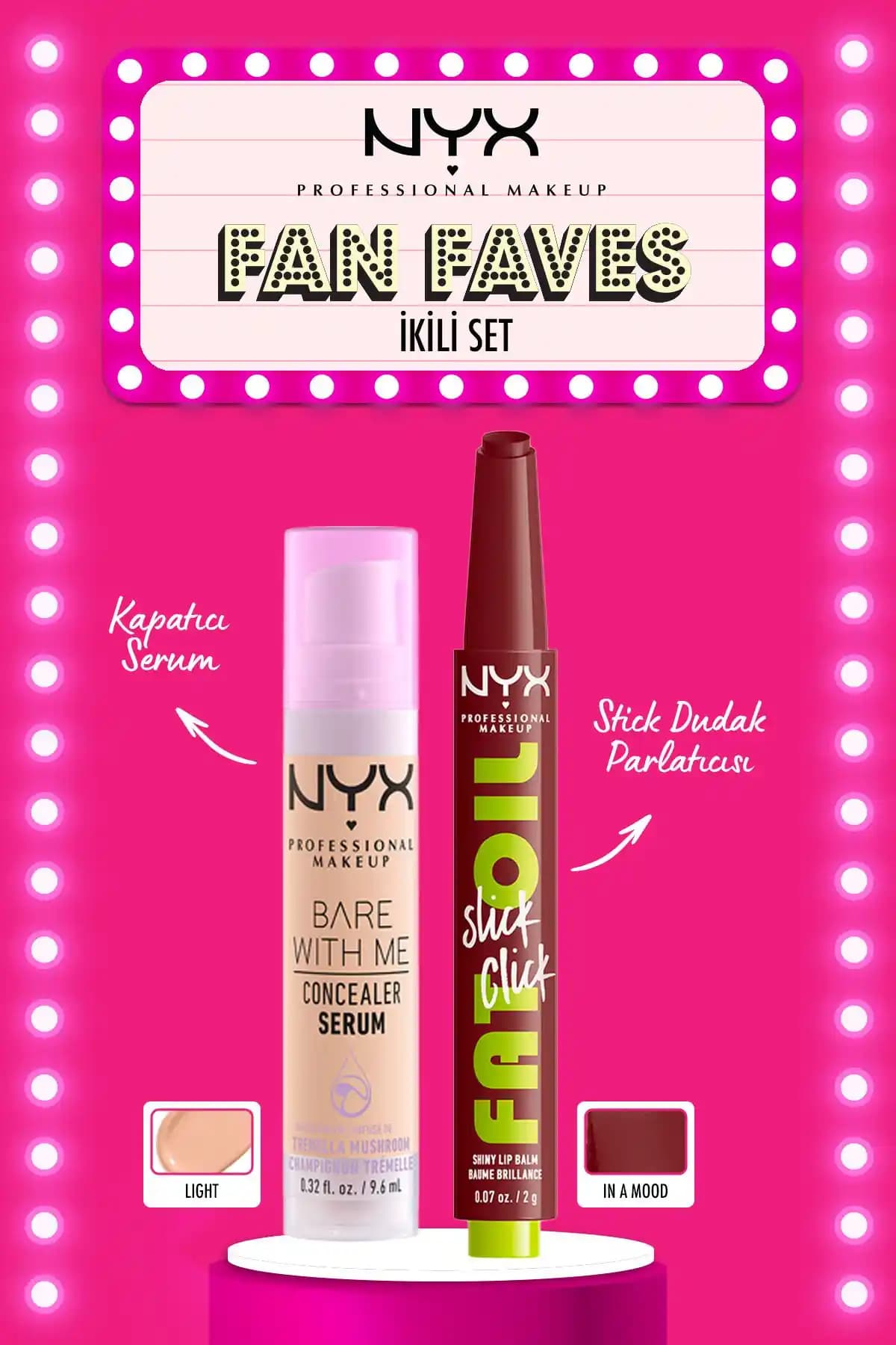 NYX Profesyonel Makyaj Ürünleri İncelemesi: Doğal ve Uzun Süreli Performans Sunan Serum ve Dudak Parlatıcı