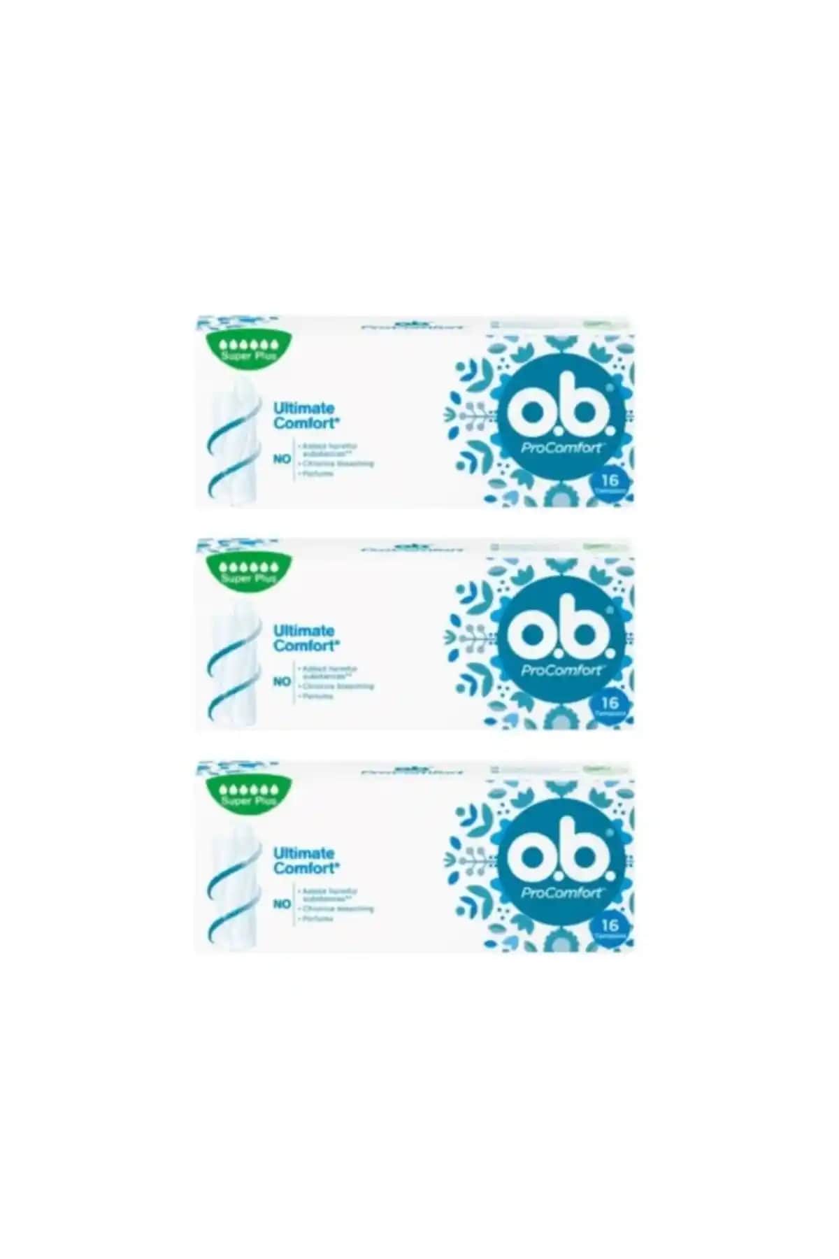 Ob. Procomfort Tampon Süper Plus: Günlük Kullanım İçin Yüksek Emicilikli Güvenilir Kadın Hijyen Ürünü