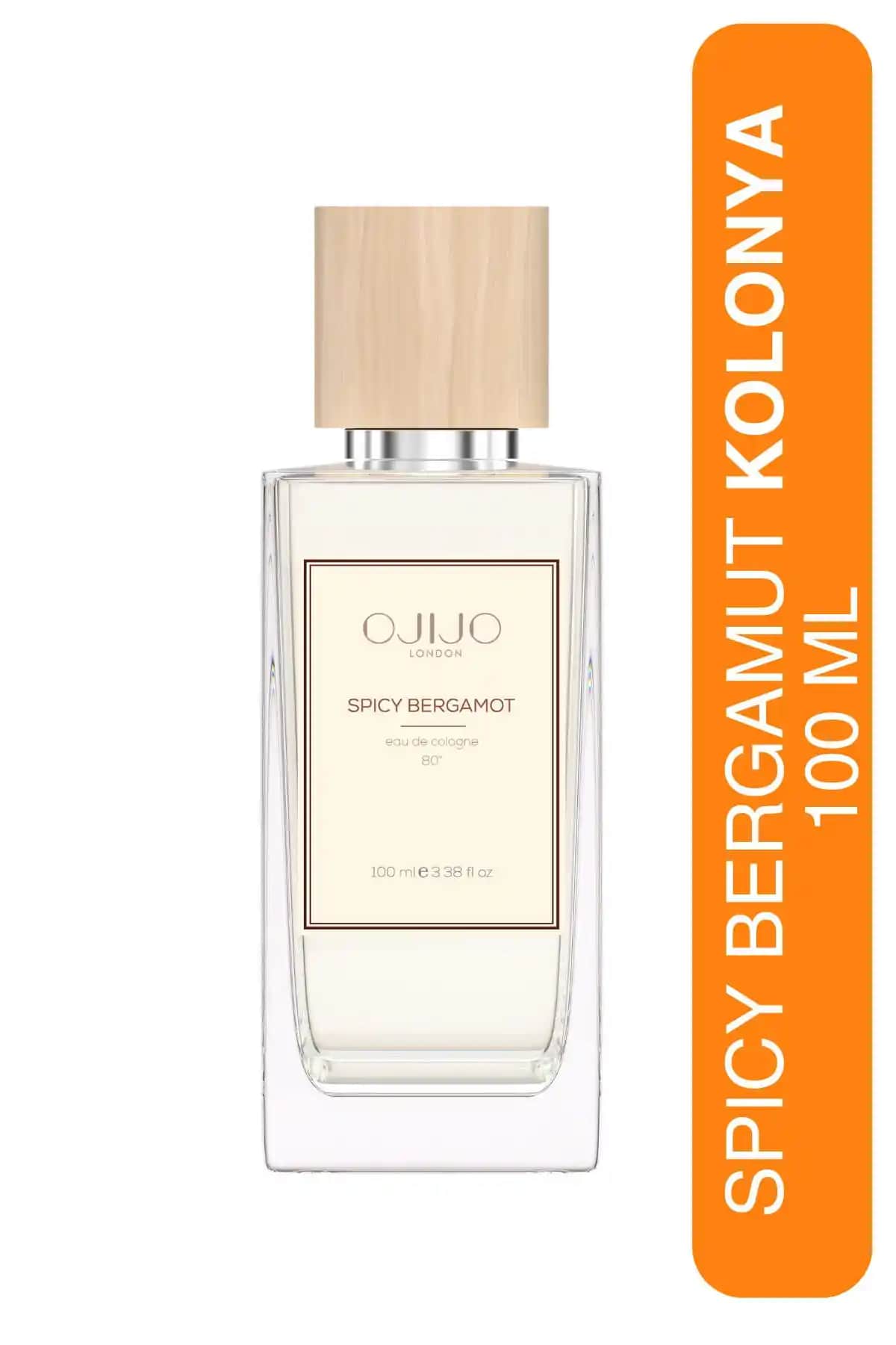 OJIJO London Spicy Bergamut Kolonya: Ferah ve Kalıcı Narenciye Odunsu Parfüm