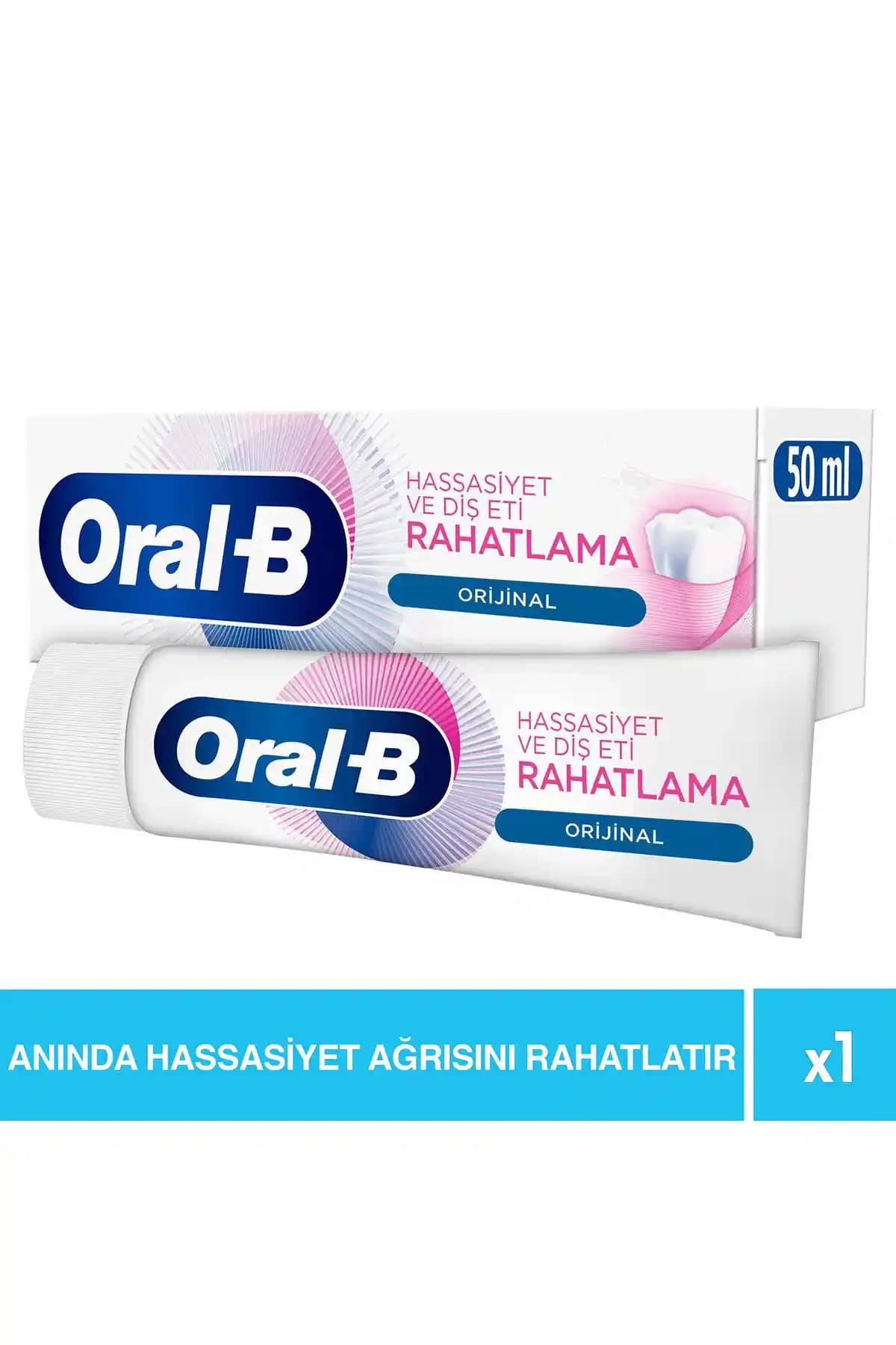 Oral-B Hassasiyet ve Rahatlama Diş Macunu: Klinik Onaylı Konfor ve Koruma