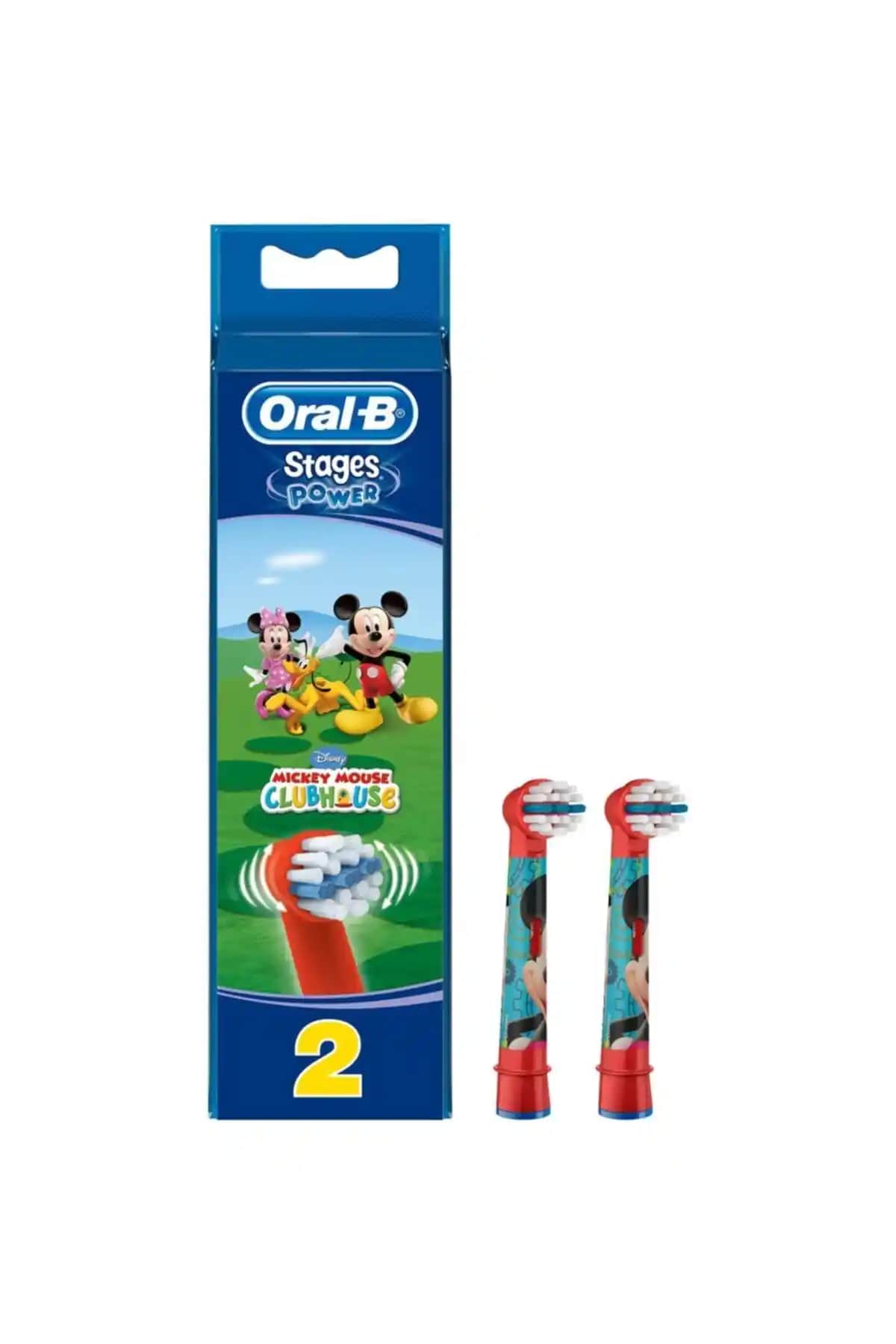 Oral-B Mickey Mouse ve Stages Çocuk Diş Fırçası Yedek Başlıklarının Karşılaştırması