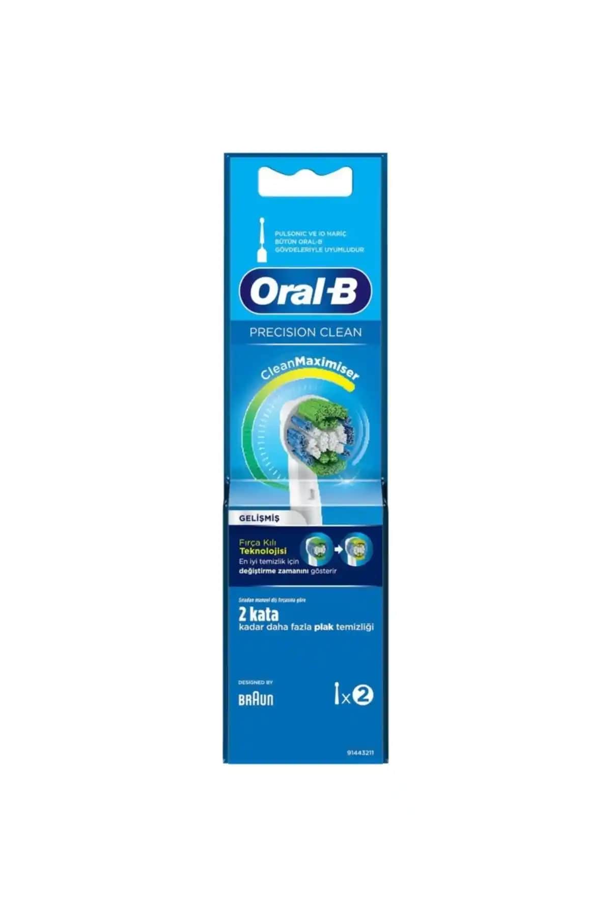 Oral-B Precision Clean Yedek Başlıkları: Günlük Ağız Bakımında Etkili Temizlik Çözümü