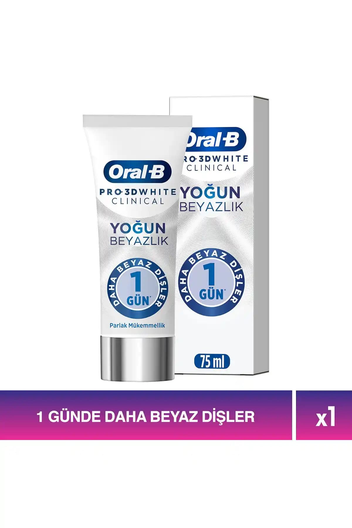 Oral-B Pro 3D White Klinik Yoğun Beyazlık Diş Macunu İncelemesi ve Özellikleri