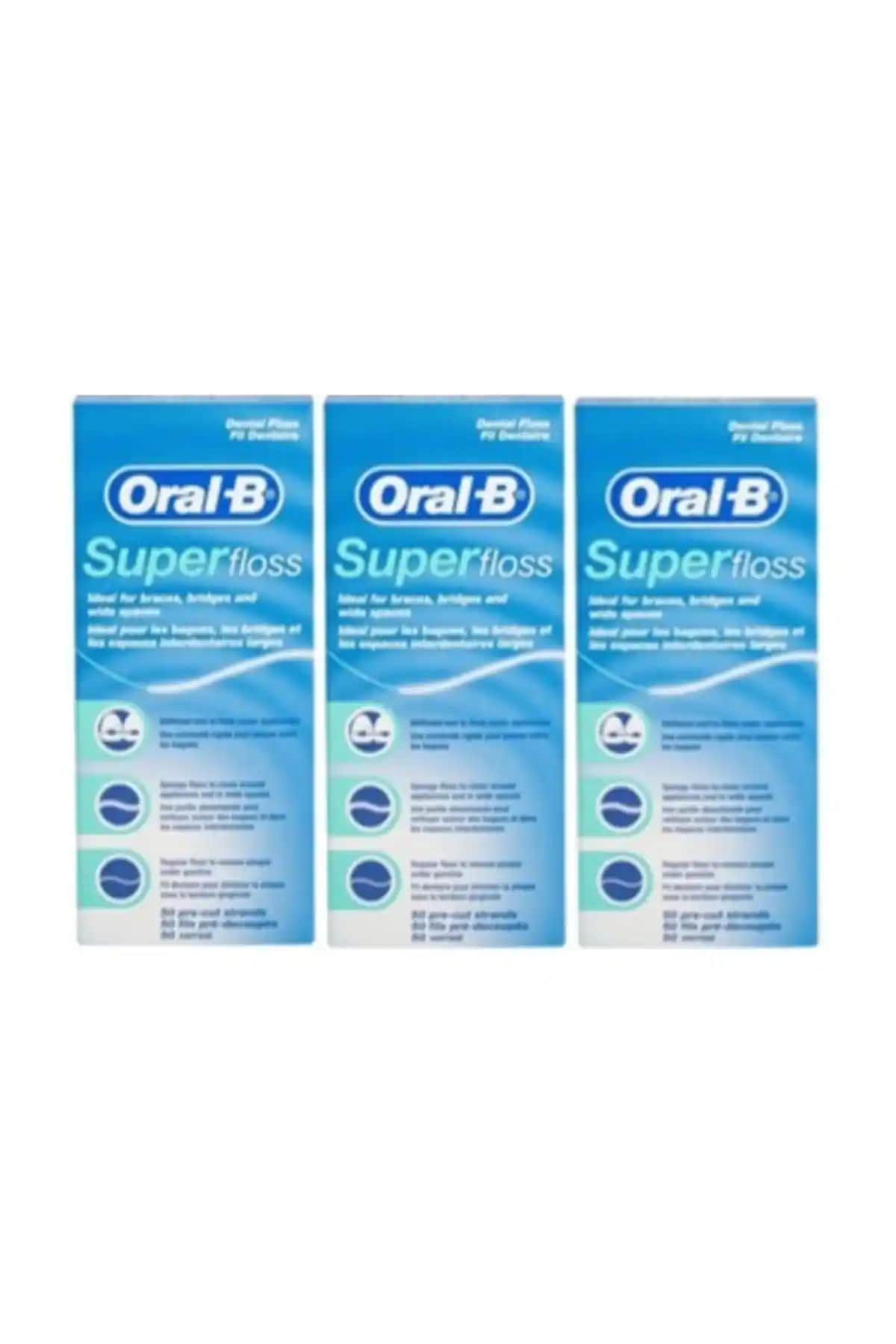 Oral-B Super Floss Diş İpi Karşılaştırması Günlük ve Ortodontik Temizlik için
