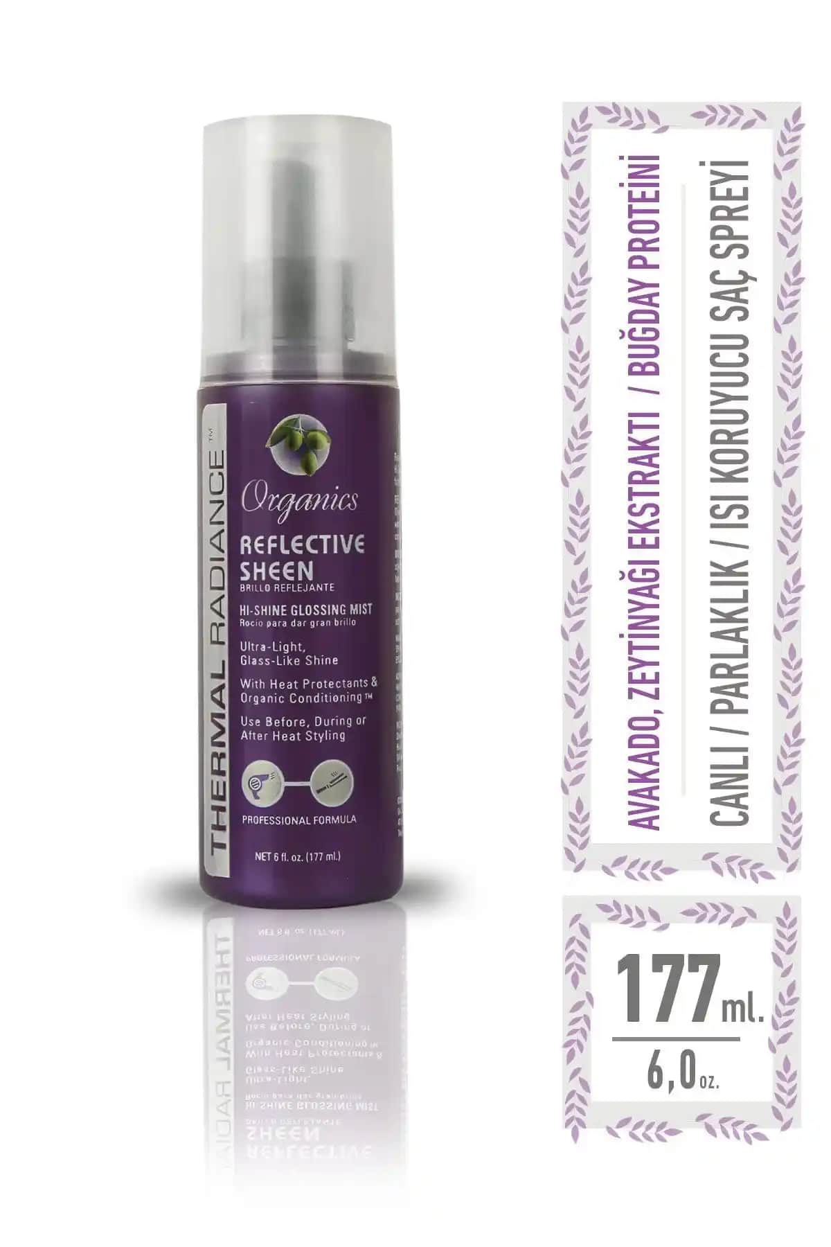 Organics Isı Koruyucu Protein Bakım Spreyi Saç Sağlığını Güçlendiren Çok Yönlü Formül