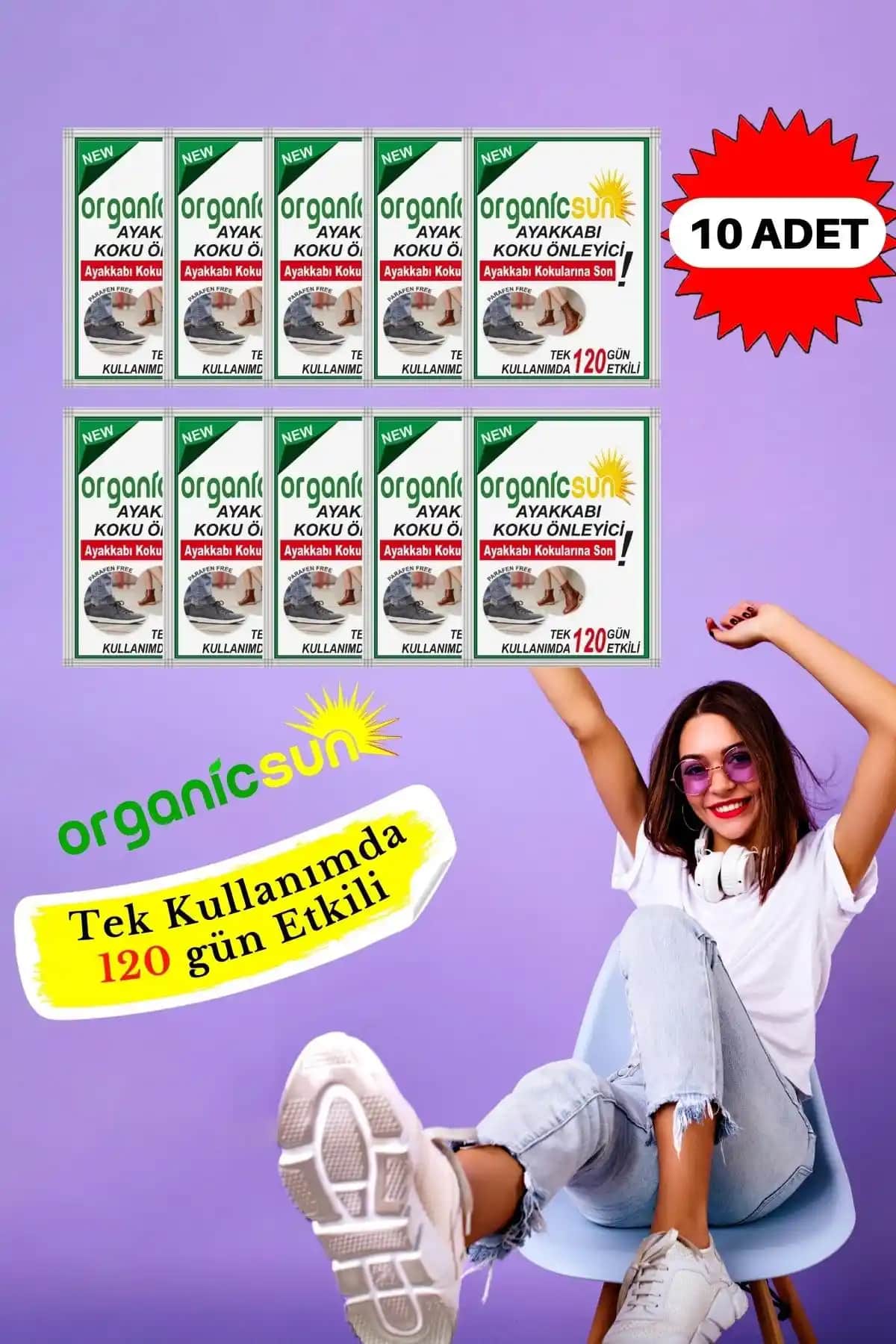 Organicsun ve Veziroğlu Kundura Ayakkabı Koku Giderici Ürünlerin Karşılaştırması