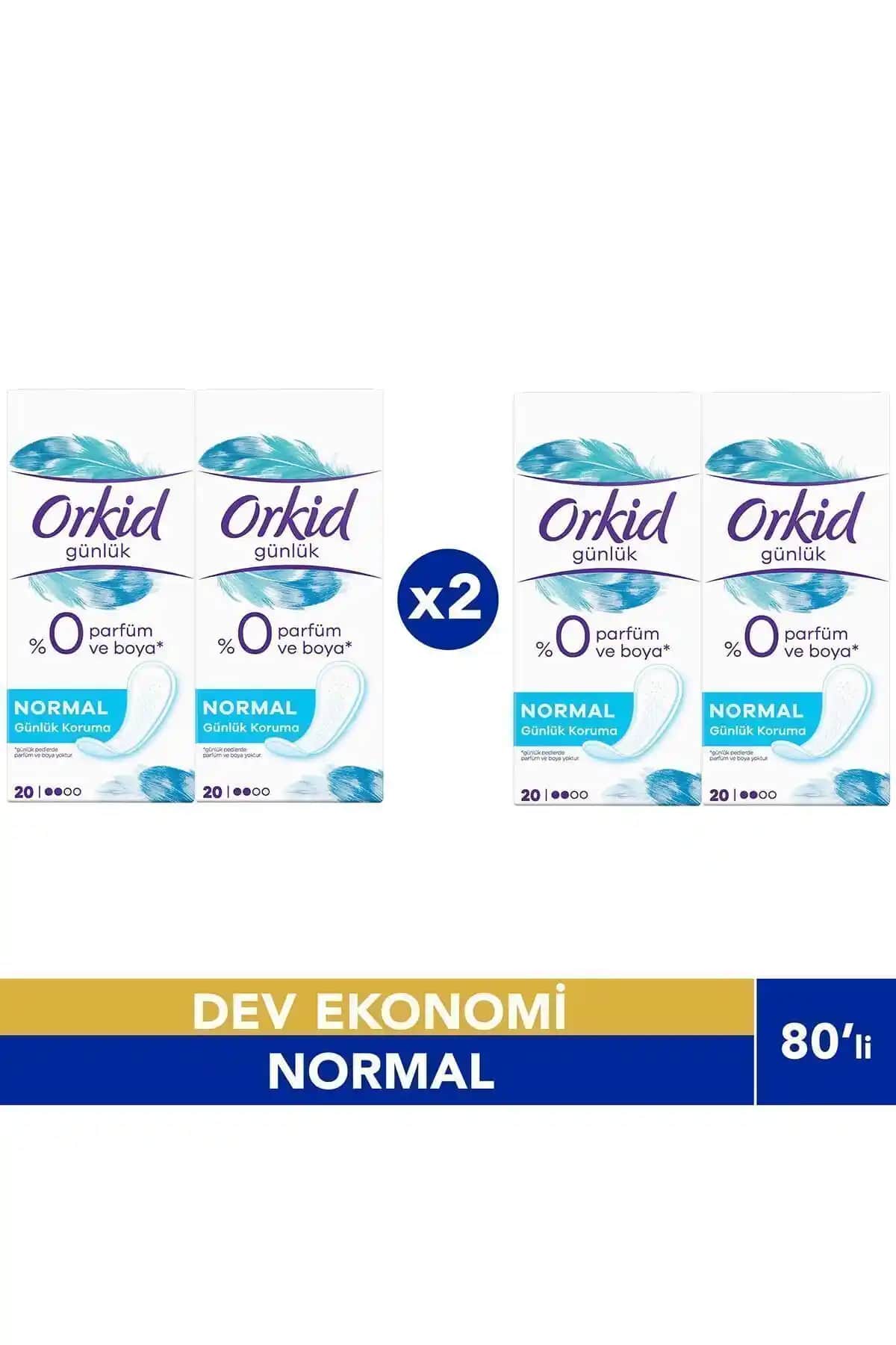 Orkid Günlük Koruma Essentials ve Ekonomik Ped Karşılaştırması 80'li ürünlerin özellikleri ve kullanıcı yorumları