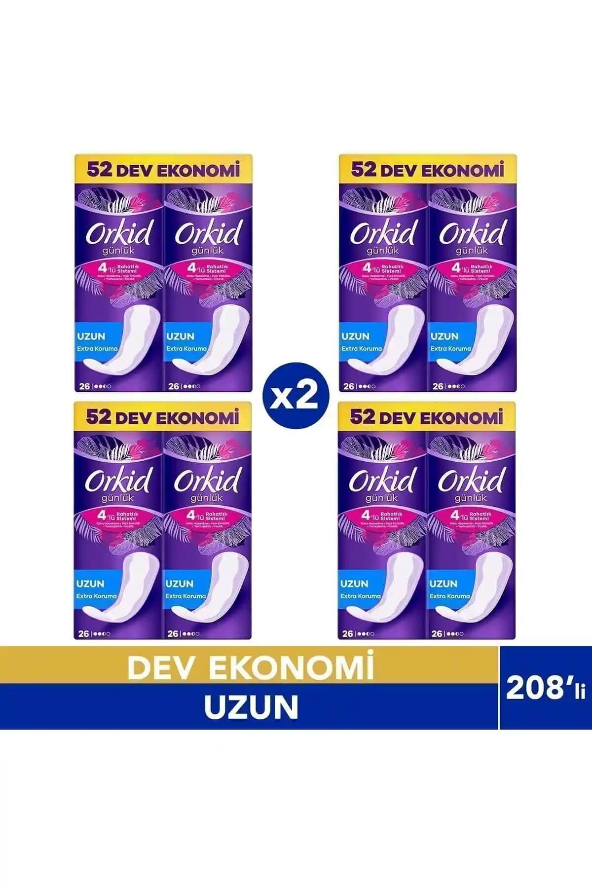 Orkid Günlük Ped Uzun Extra Koruma ve Sleepy Natural Günlük Ped Karşılaştırması