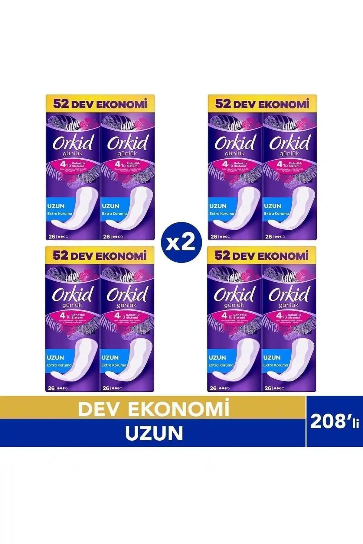 Orkid Günlük Ped Uzun Extra Koruma ve Sleepy Natural Günlük Ped Karşılaştırması