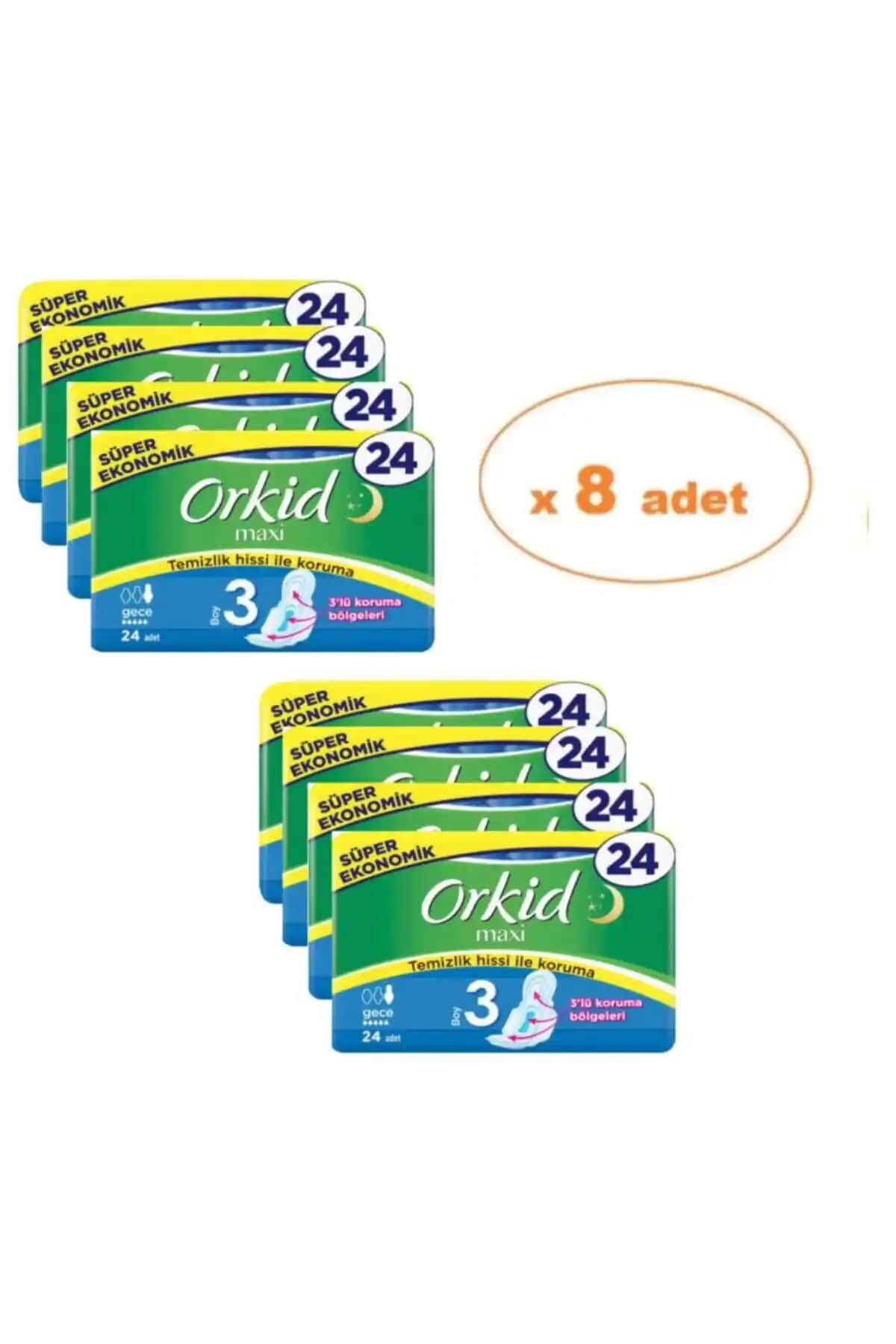 Orkid Maxi 4'lü Gece Pedi: Yüksek Emicilik ve Konfor Sağlayan Güvenilir Ürün