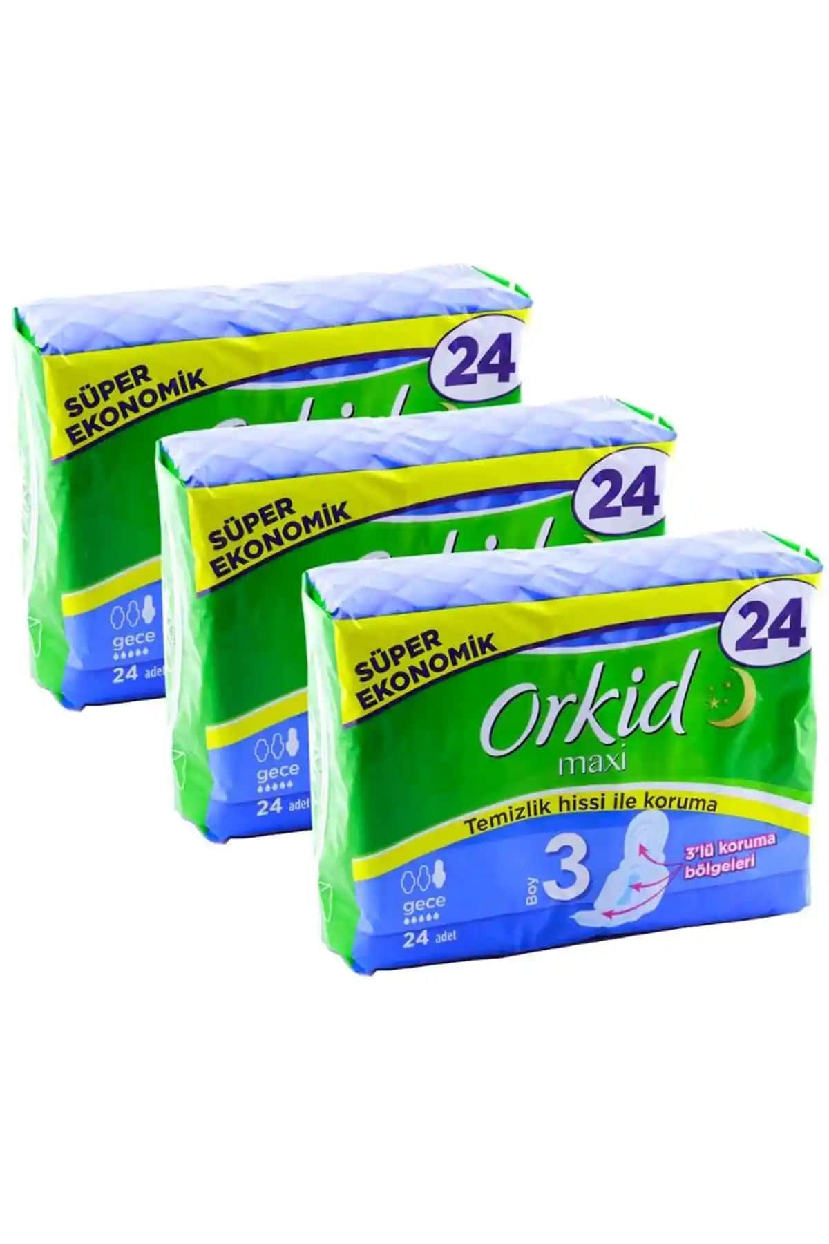 Orkid Maxi Gece Pedleri Karşılaştırması: Farklı Paket Seçenekleri ve Özellikleri