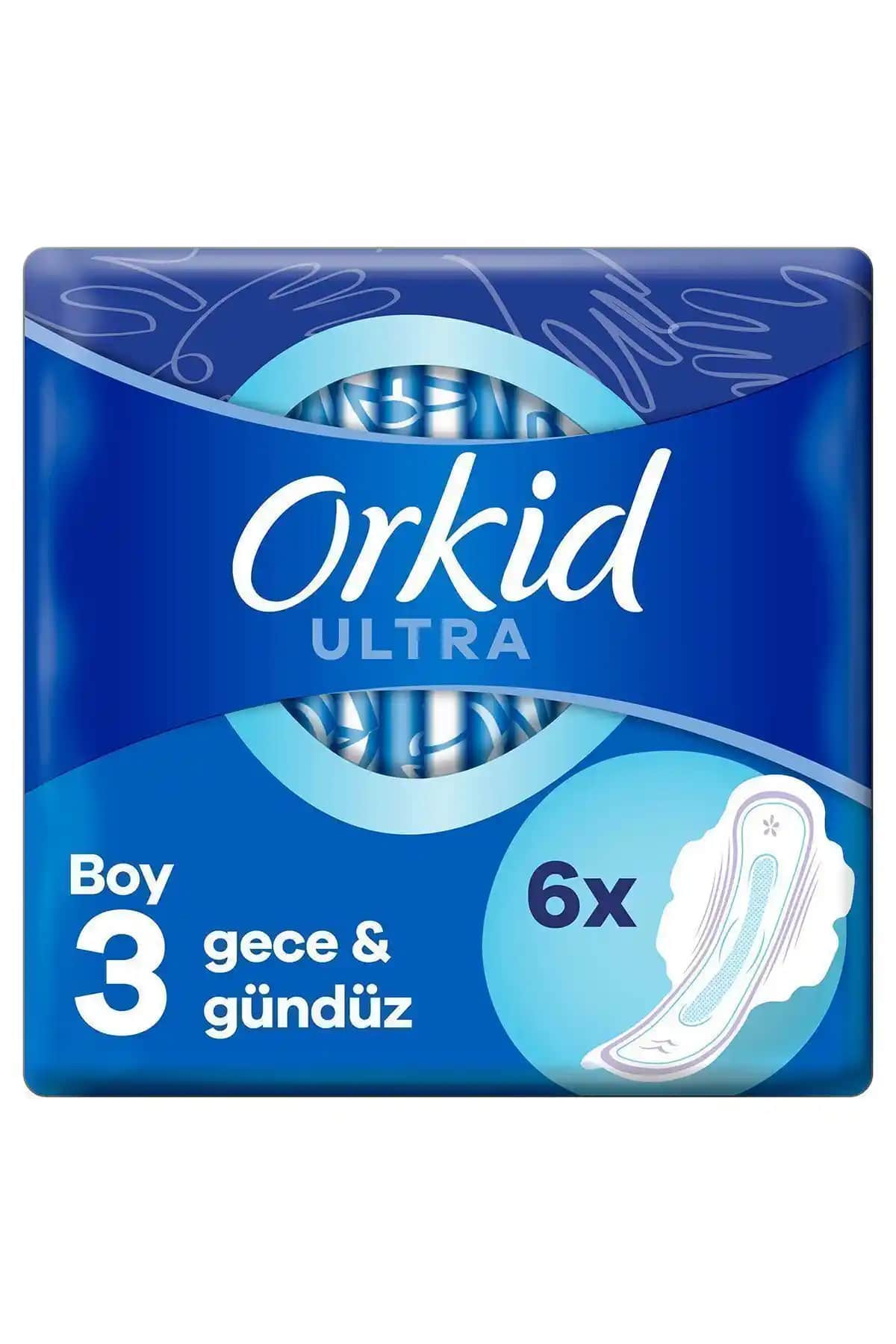 Orkid Ultra Extra Hijyenik Ped Gece Kullanımı İçin Yüksek Performanslı ve Güvenilir Ürün