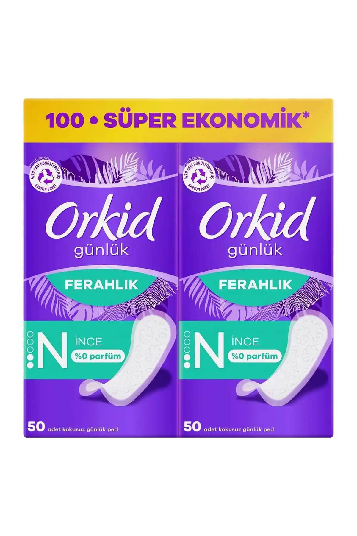 Orkid Yaprak Ultra İnce Günlük Pedler: Yüksek Konfor ve Güvenlik Sunan Hijyen Ürünü