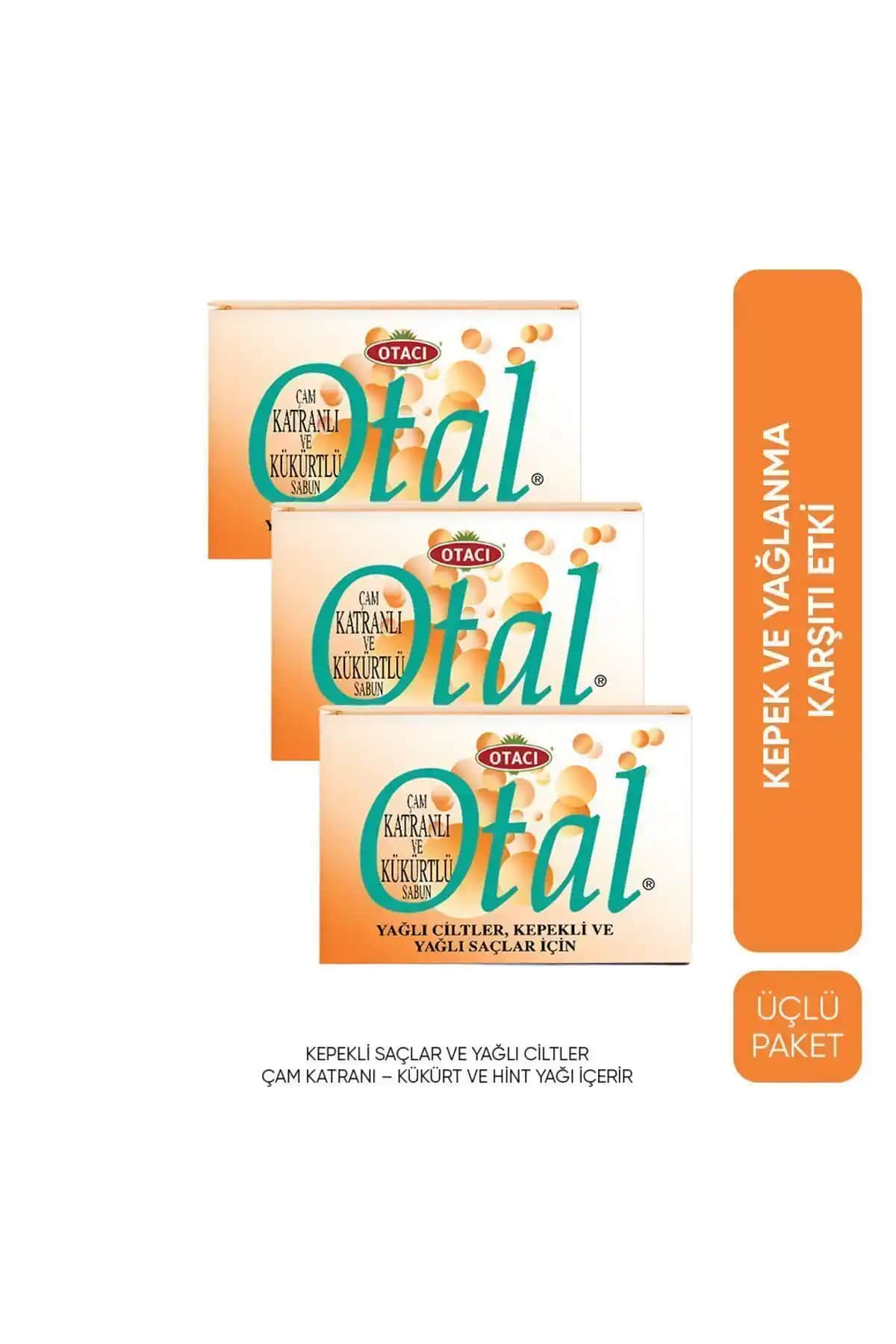 Otacı Otal Sabun Üçlü Paketi: Doğal ve Etkili Temizlik Çözümü