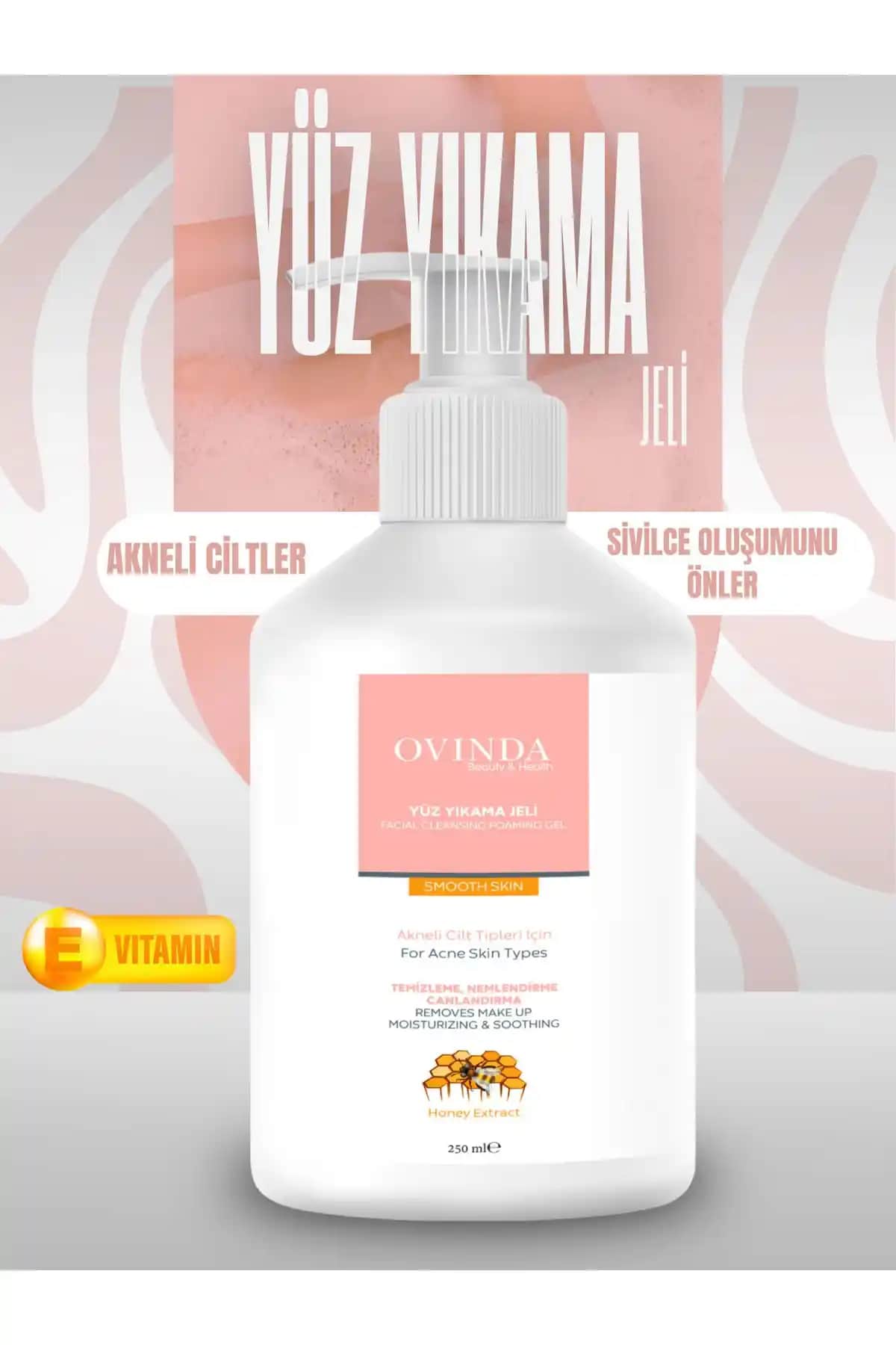 Ovinda Karşıtı Yüz Yıkama Jeli: Akne ve Yağlı Ciltler İçin Derinlemesine Temizlik Ürünü
