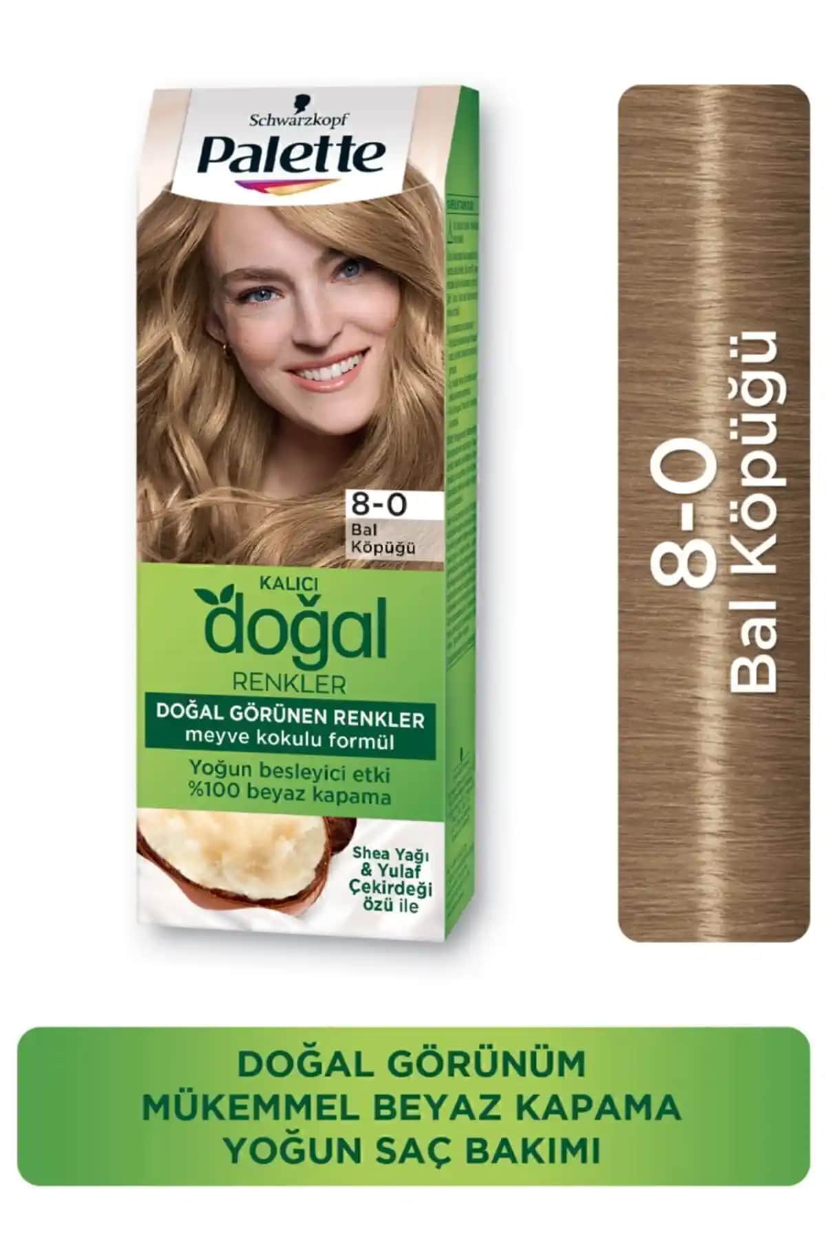 Palette Kalıcı Doğal Renkler ve Schwarzkopf Kalıcı Doğal Renkler Karşılaştırması