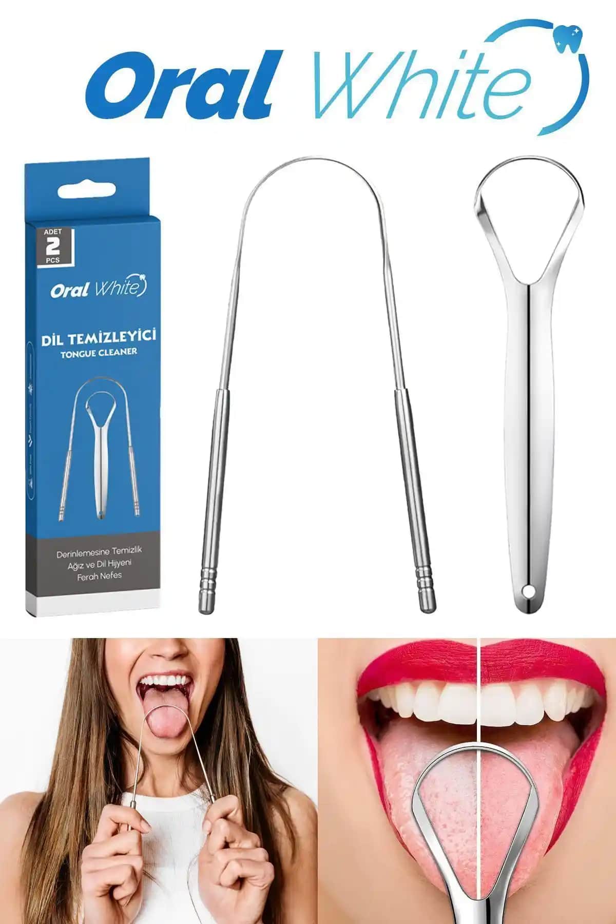 Paslanmaz Çelik Dil Temizleyici ile Günlük Ağız Bakımında Etkili Çözüm