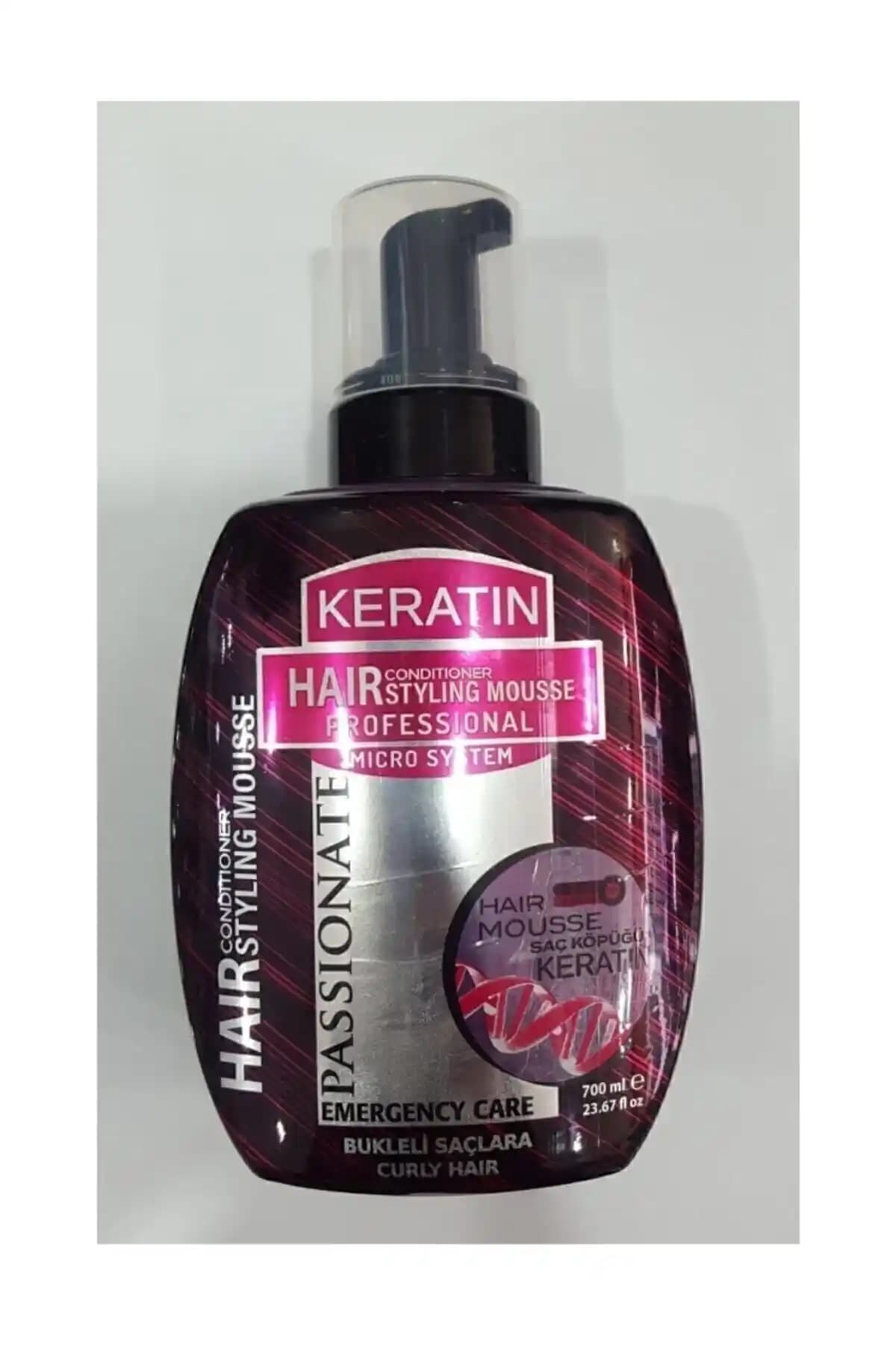 Passionate Keratin Saç Köpüğü ile doğal hacimli ve belirgin dalgalar elde edin