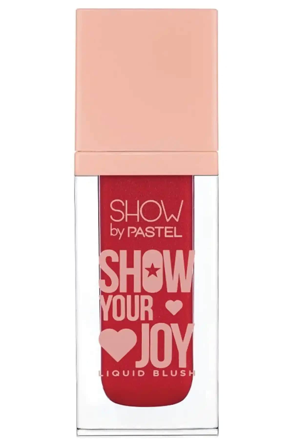 Pastel Show By Show Your Joy Likit Allık Renkli ve Parlak Görünüm Sağlayan Kaliteli Makyaj Ürünü