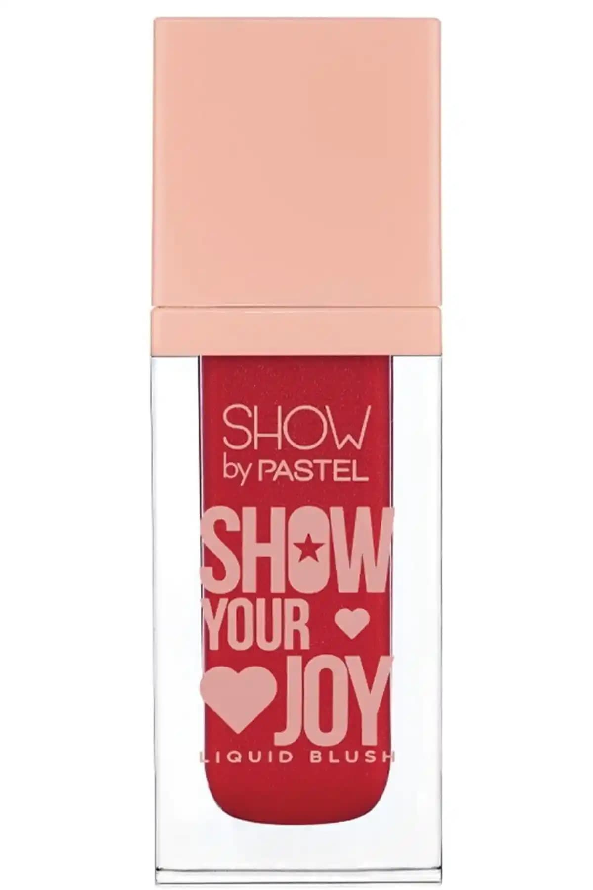 Pastel Show By Show Your Joy Likit Allık Renkli ve Parlak Görünüm Sağlayan Kaliteli Makyaj Ürünü
