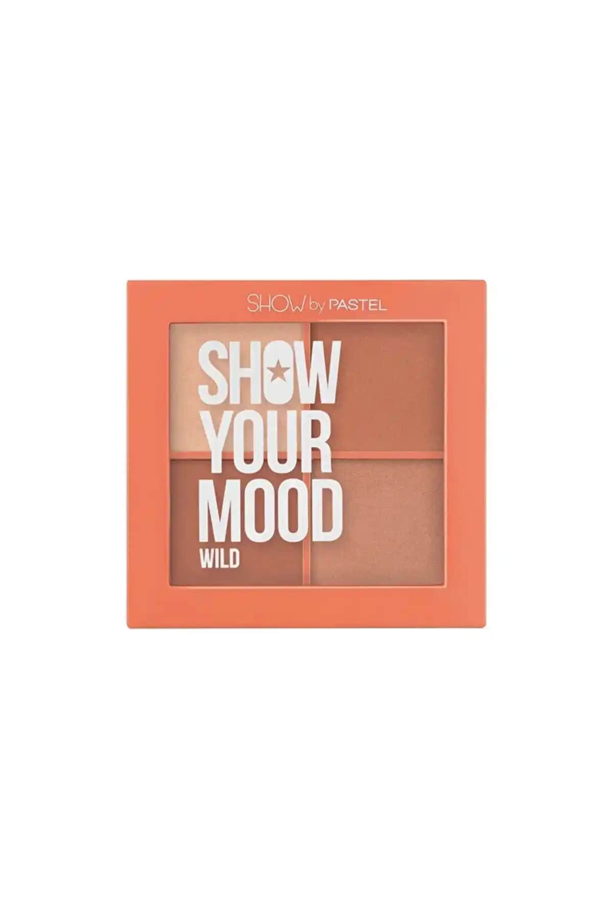 Pastel Show Your Mood Wild 4 Lü Allık Paleti: Çok Renkli ve Uzun Süre Dayanıklı