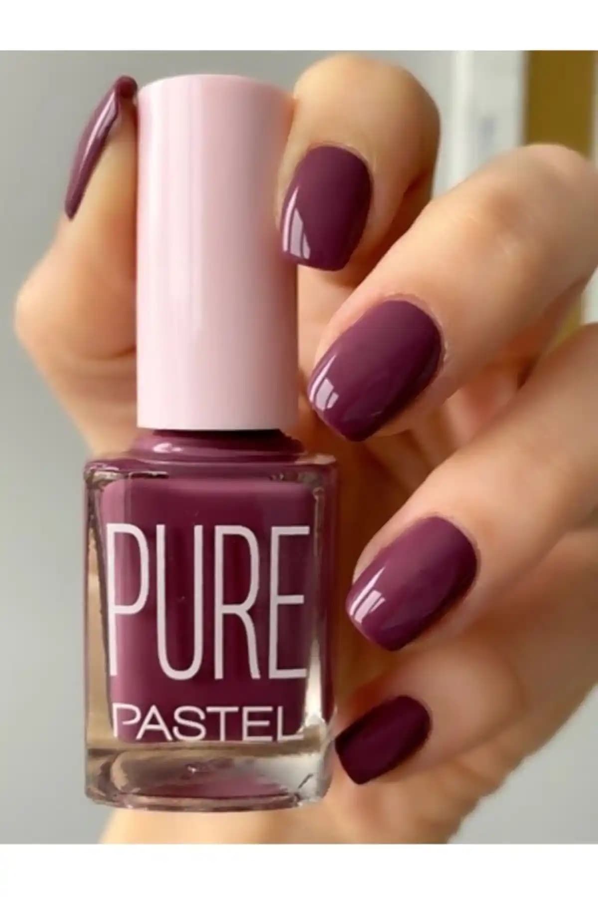 Pastel Synee Store Pure Oje 621 Mor Renkli Uzun Ömürlü ve Parlak Tırnak Cilası