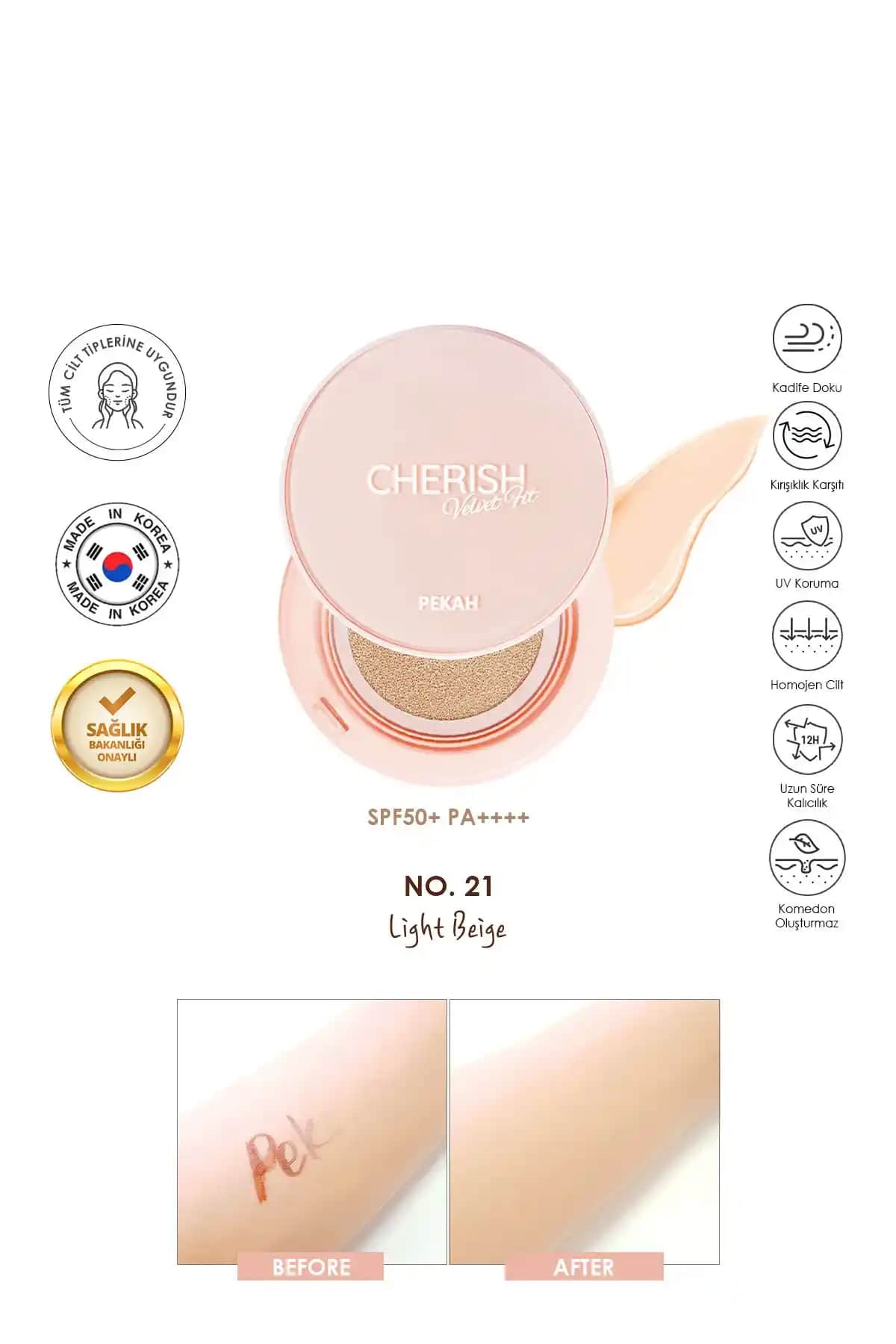 PEKAH SPF 50 ve wonderway Yoğun Kapatıcı Fondöten Karşılaştırması