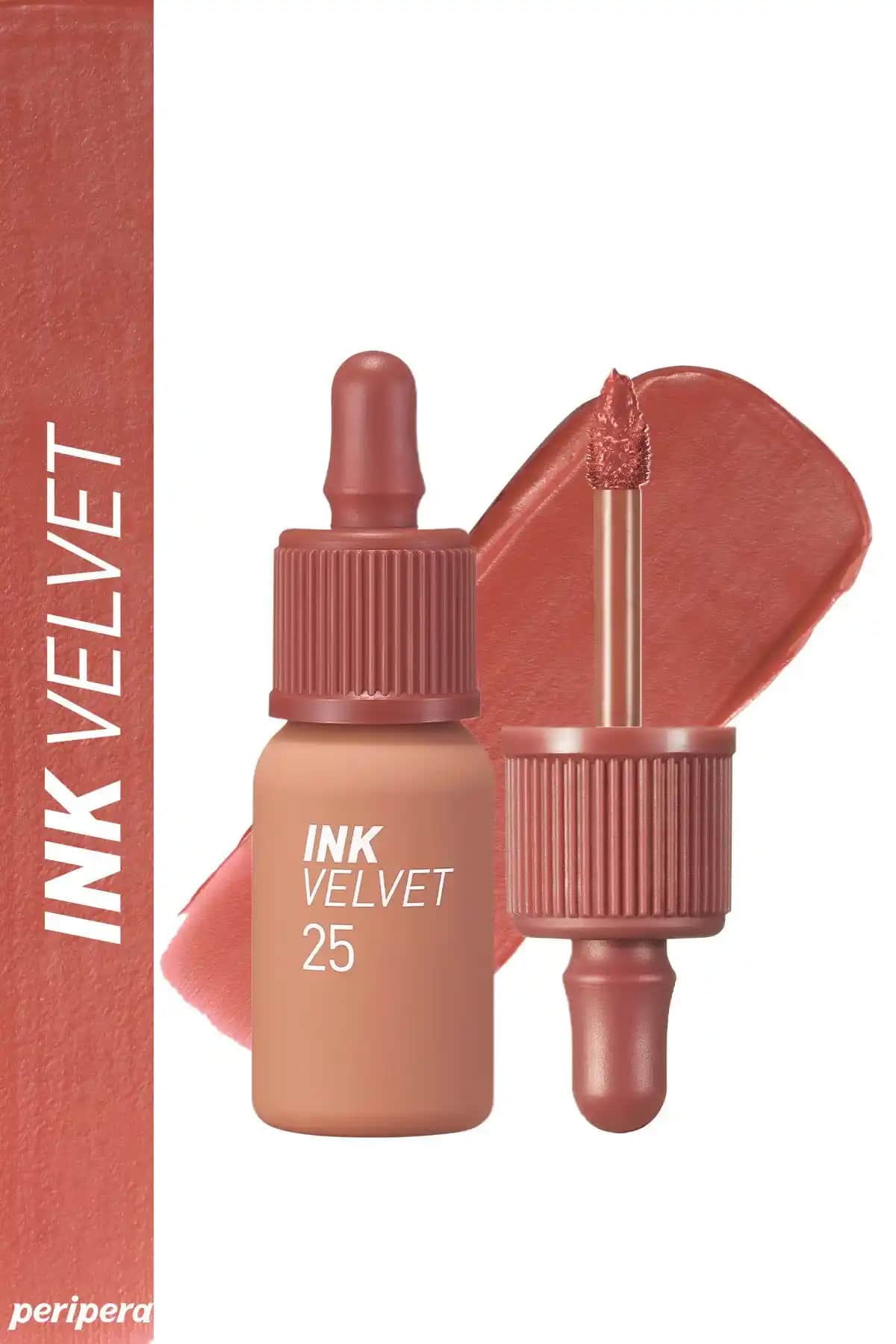 Peripera Ink Velvet Kadife Doku ve Gün Boyu Kalıcılık Sağlayan Dudak Rujları