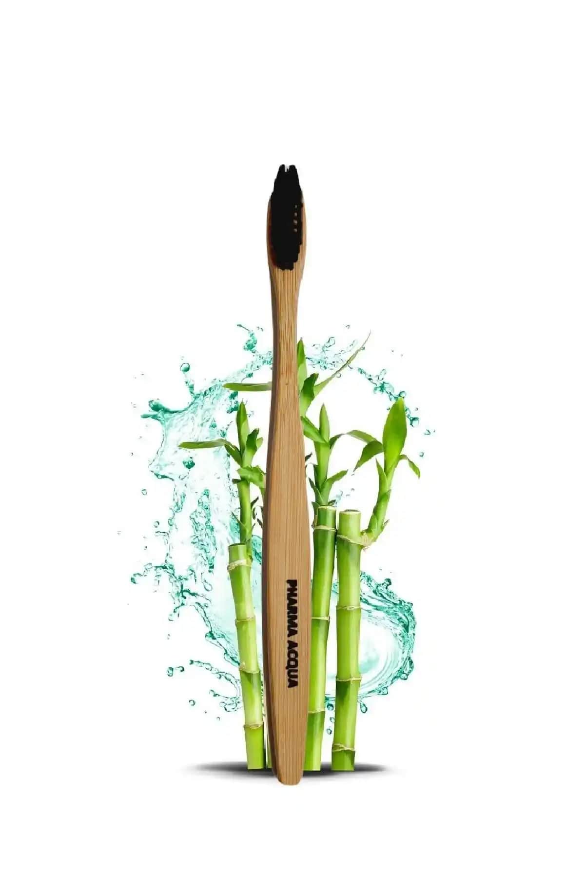 Pharma Acqua Doğal Bambu Antibakteriyel Hassas Diş Eti Diş Fırçası