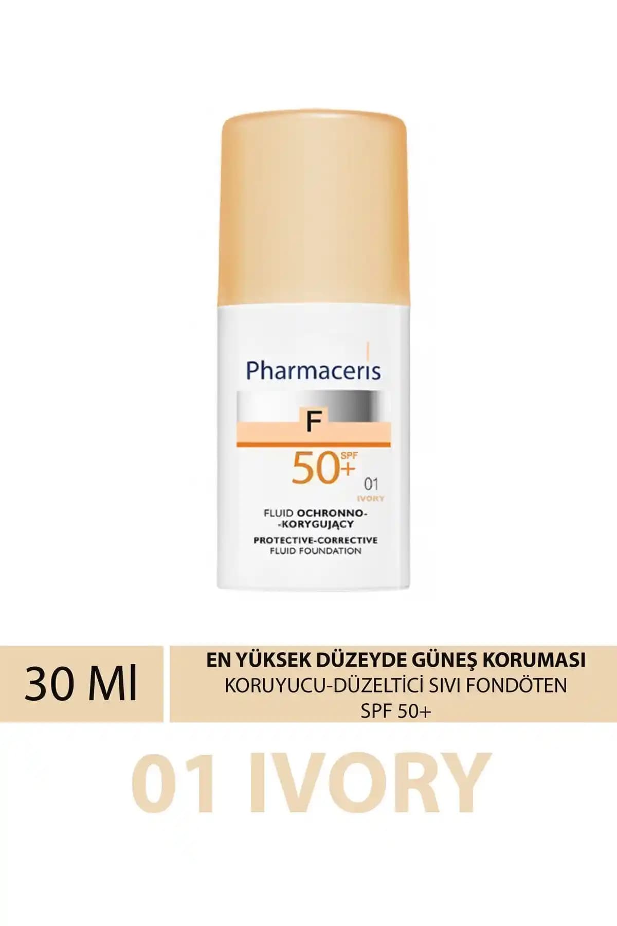 Pharmaceris Koruyucu Düzeltici Sıvı Fondöten SPF 50+ ile doğal ve koruyucu makyaj deneyimi