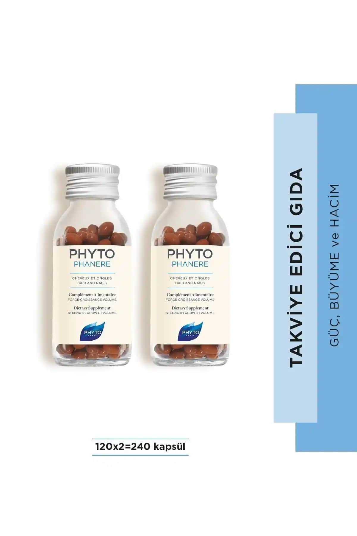 Phyto Duo Phanere Saç ve Tırnak Sağlığı İçin Güçlendirici Takviye Edici Gıda Ürünü