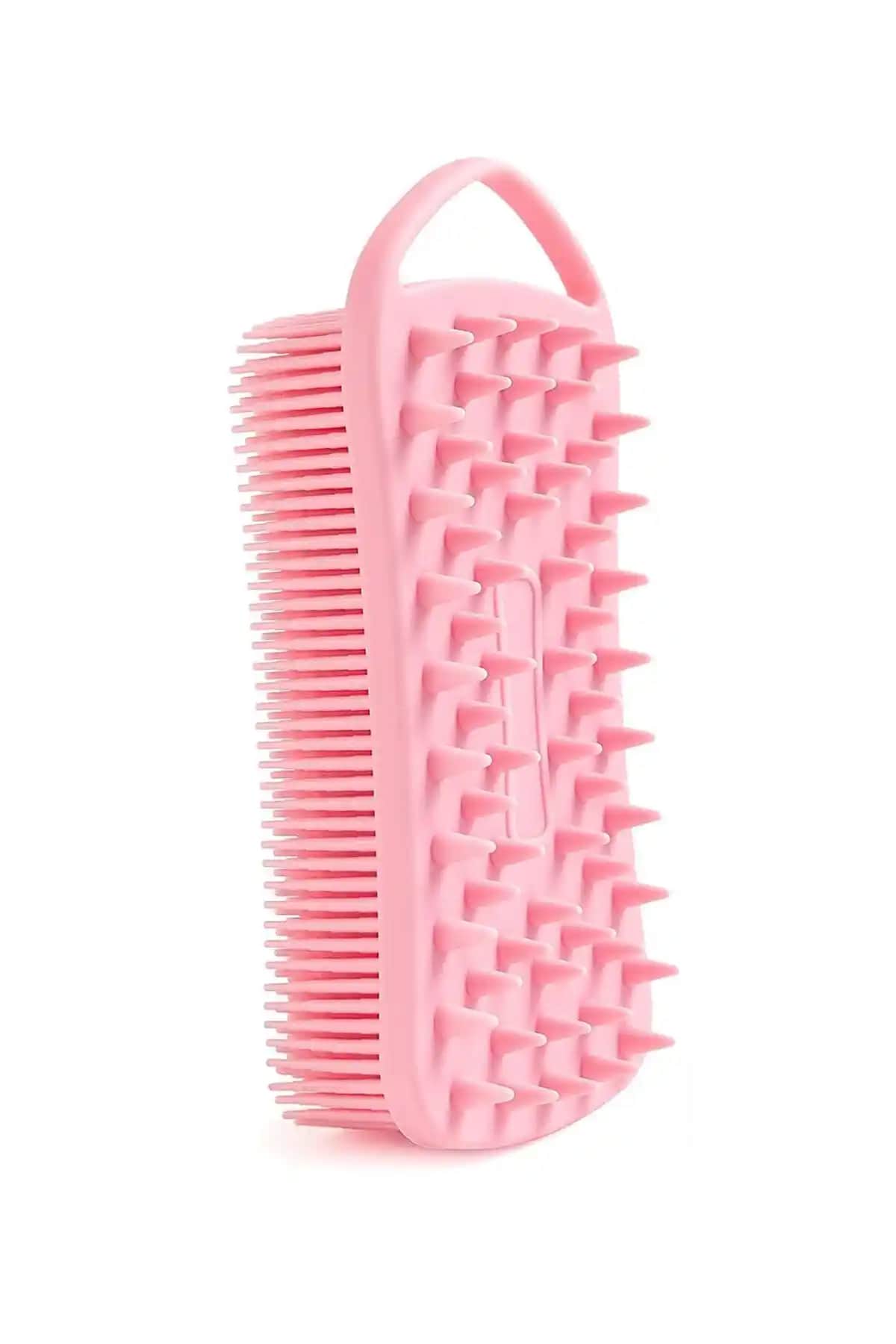 POP Beauty Çift Taraflı Silikon Fırça ile Hem Vücut Hem de Saç Bakımında Yenilik