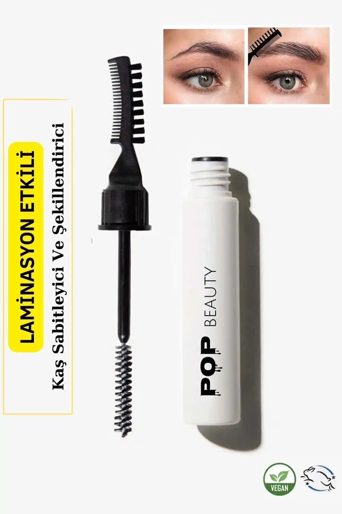 POP Beauty Kaş Sabitleyici ve Şekillendirici: Doğal ve Kalıcı Çözüm