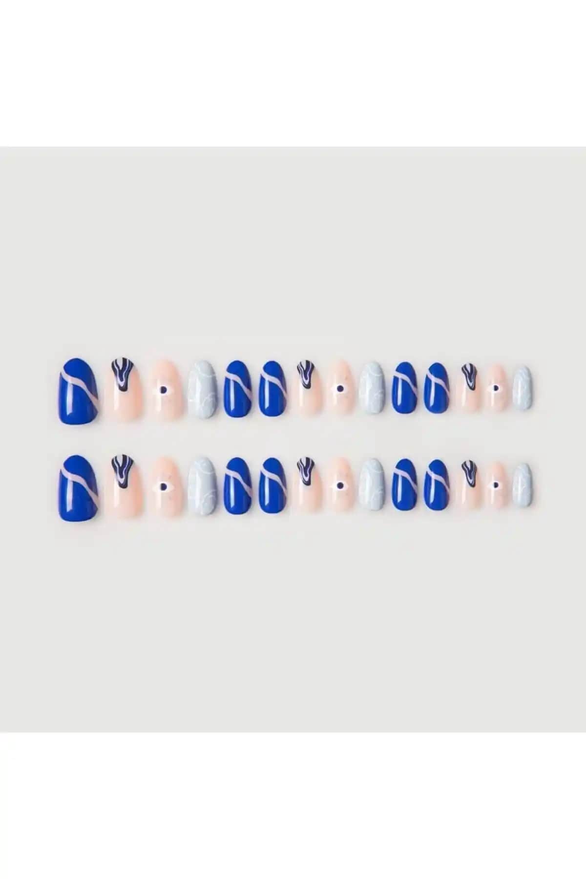 POP Beauty Takma Tırnak Seti ve Zararsız Yapıştırıcı ile Doğal ve Şık Tırnaklar