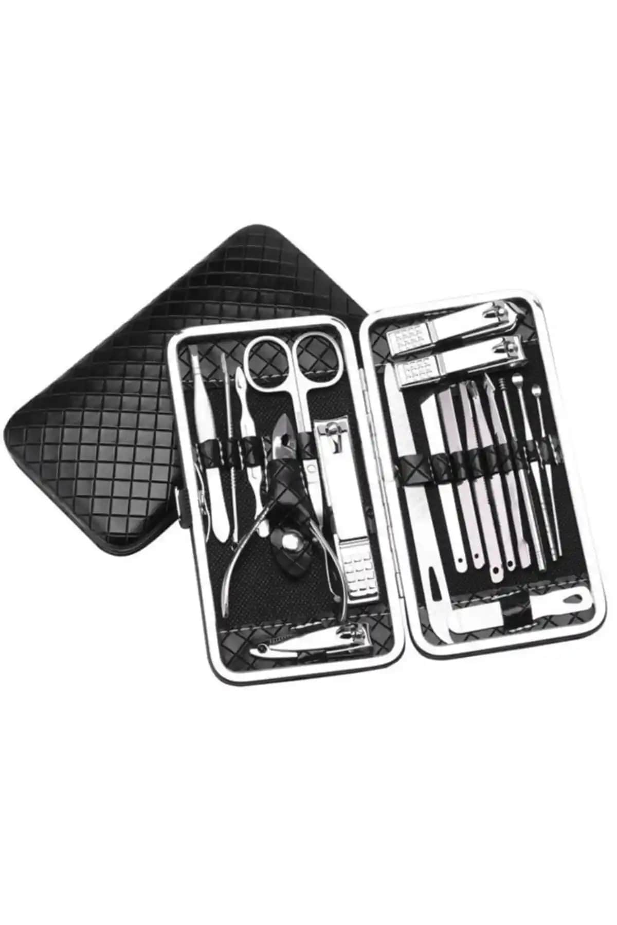 Portatif 12 Parça Bakım Seti ile Evde Güzellik ve Bakım Kolaylığı